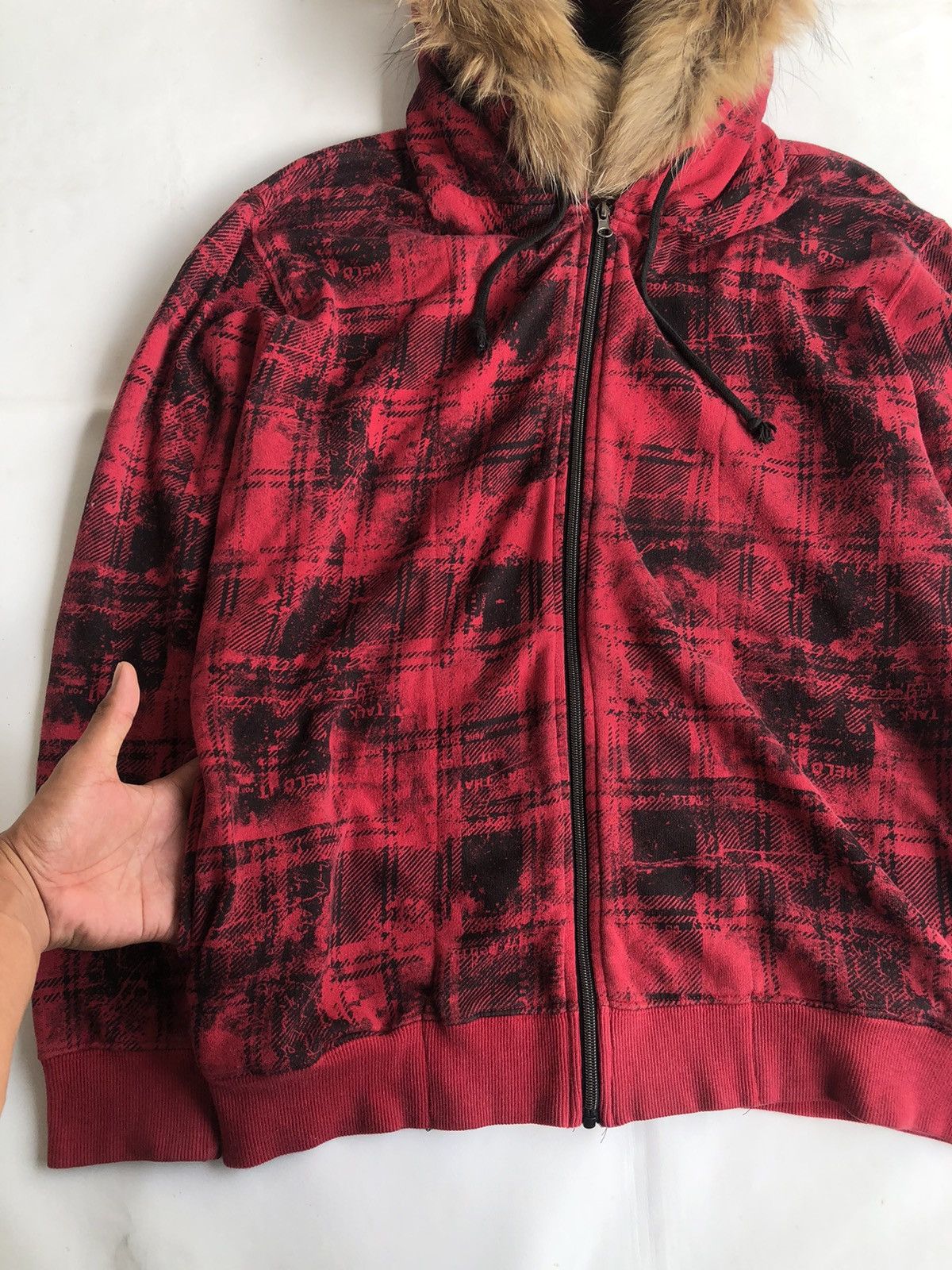 If Six Was Nine × Japanese Brand × Le Grande Bleu (L.G.B.) Zip Fur Hoodie Double Layer ifsixwasnine LGBstyle Size US L / EU 52-54 / 3 - 3 Thumbnail