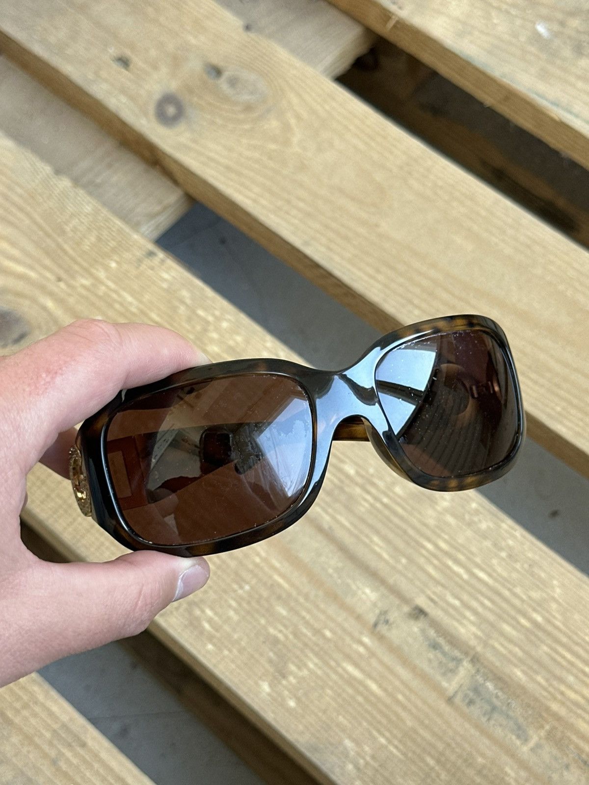 Dolce & Gabbana DG Vintage Dolce & Gabbana Women’s Sunglasses Size ONE SIZE - 9 Thumbnail
