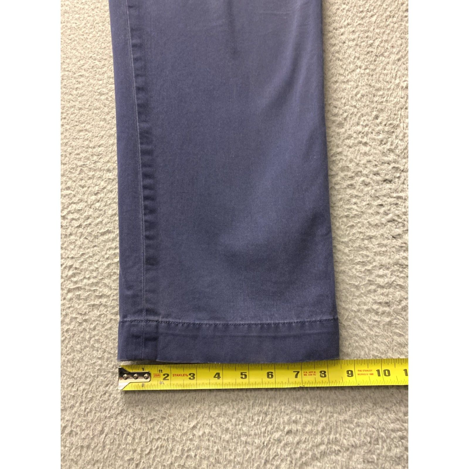 Polo Ralph Lauren VINTAGE Polo Ralph Lauren Chino Pants Mens 34 Inseam 30 Washed Dark Blue 90s Preppy USA Mens Size US S / EU 44-46 / 1 - 6 Thumbnail