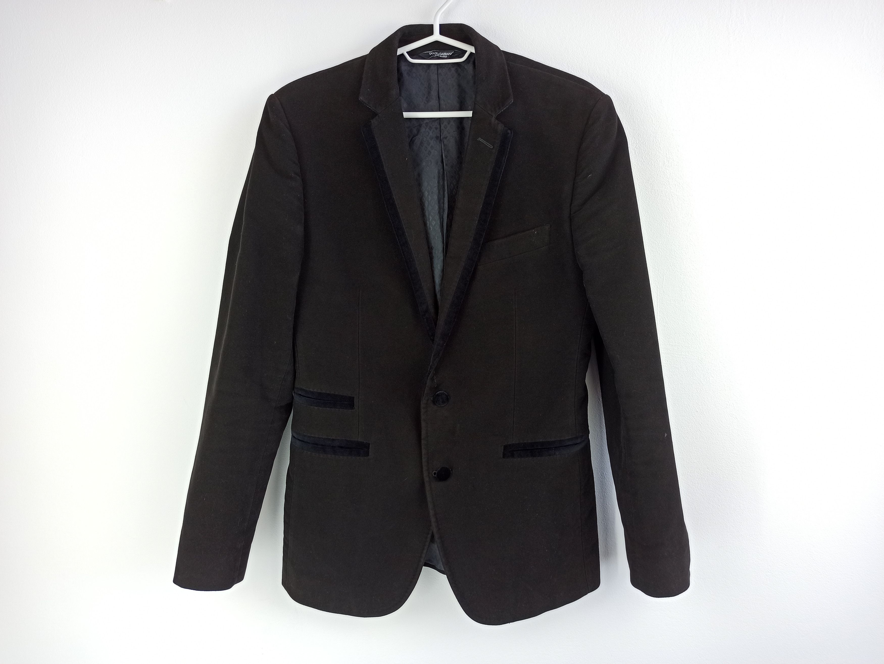 Dolce & Gabbana Velour Blazer