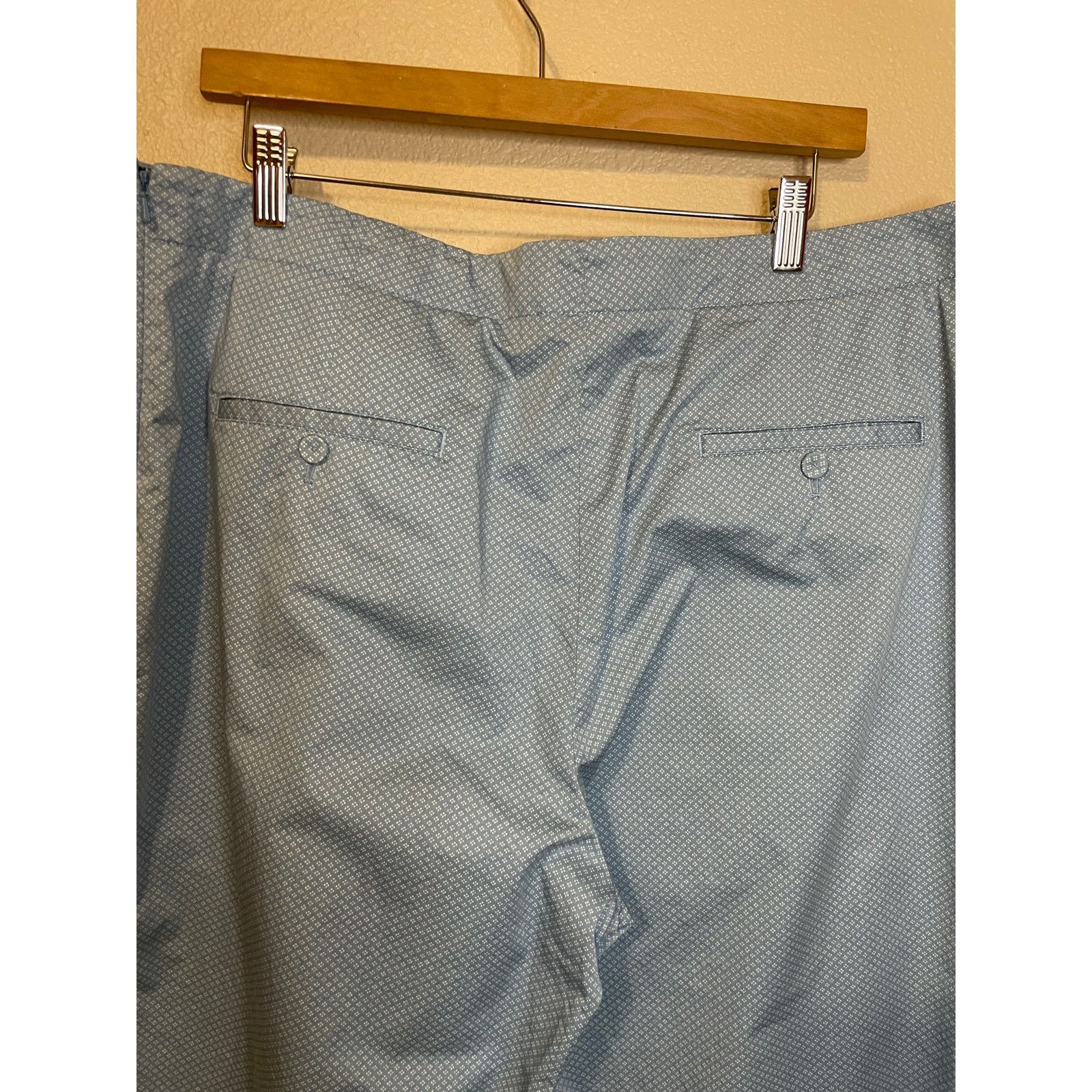 Talbots Talbots Blue Cottage Print Side Zip Stretch Capri Pants 16 Size 38" / US 16 / IT 52 - 11 Thumbnail