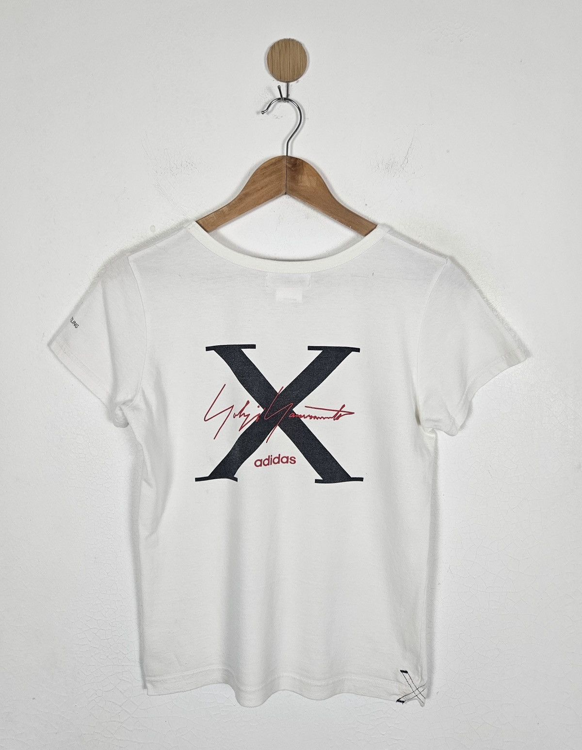Yohji Yamamoto Y-3 Yohji Yamamoto Adidas tee shirt Size S / US 4 / IT 40 - 1 Thumbnail
