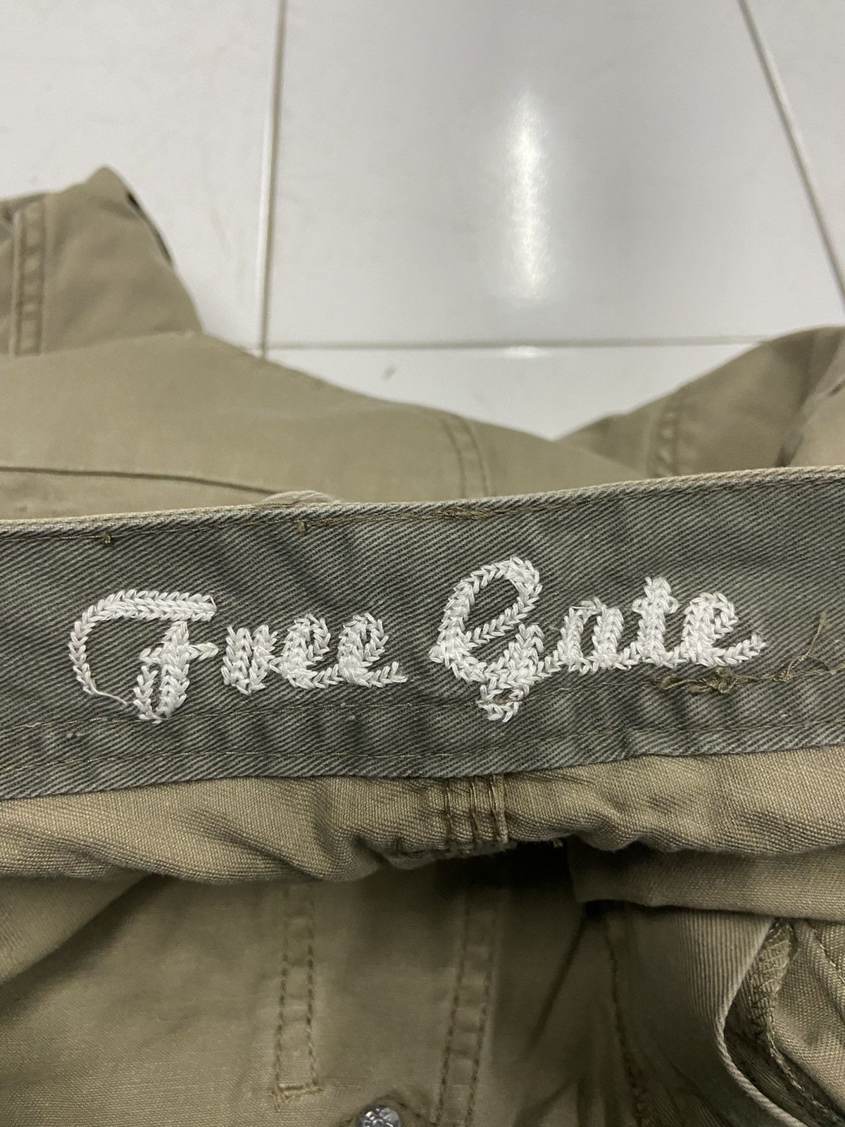 Japanese Brand TRUE GATE DOUBLE KNEE BUCKLE PANTS Size US 30 / EU 46 - 13 Thumbnail