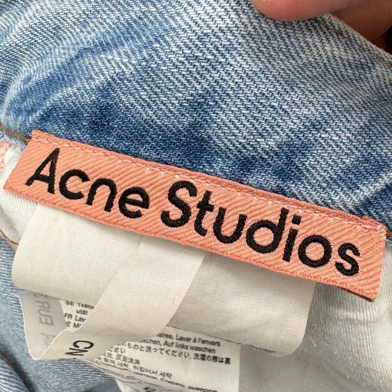 Acne Studios acne studios Washed ice-blue jeans 2506-Nextarrow Size US 32 / EU 48 - 7 Thumbnail
