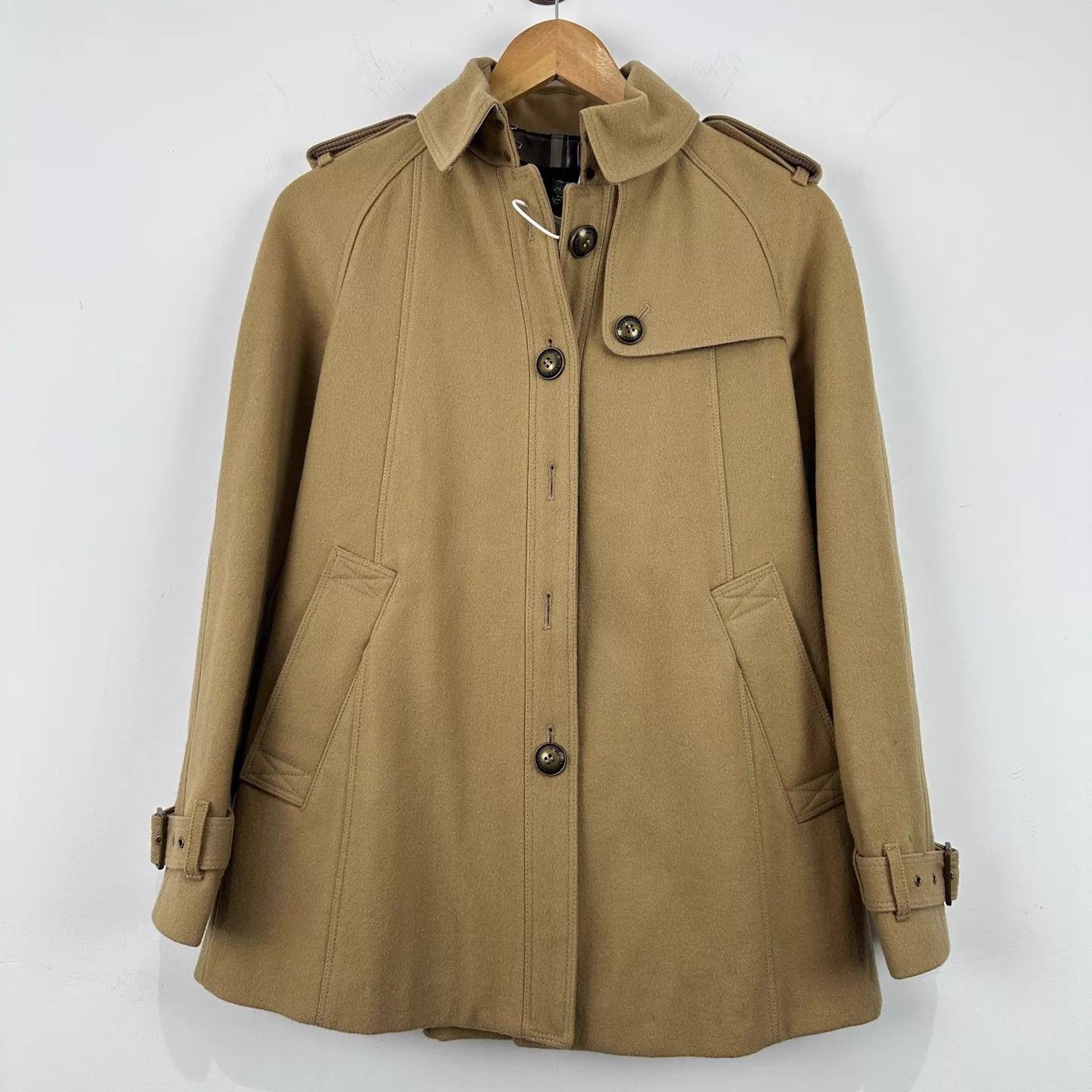 Burberry Burberry Wool Coat 38 99 New Size XS / US 0-2 / IT 36-38 - 1 Thumbnail