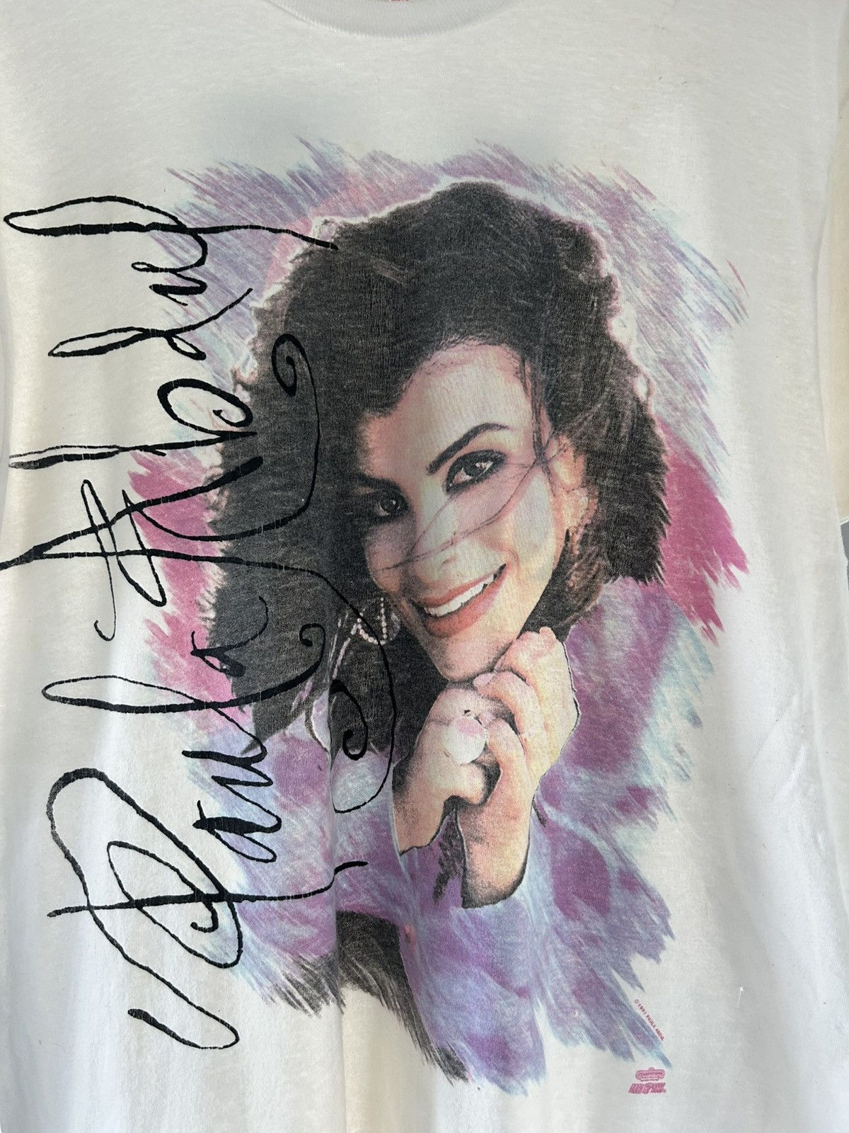 Band Tees Paula Abdul Vintage T Shirt 90’ Size US XL / EU 56 / 4 - 2 Thumbnail