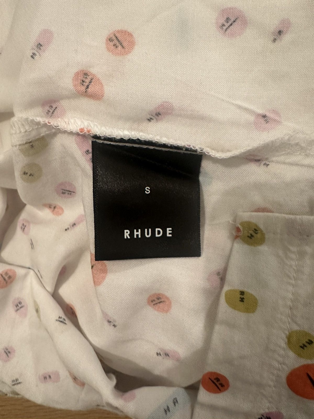 Rhude Pills White Shirt Size US S / EU 44-46 / 1 - 5 Thumbnail