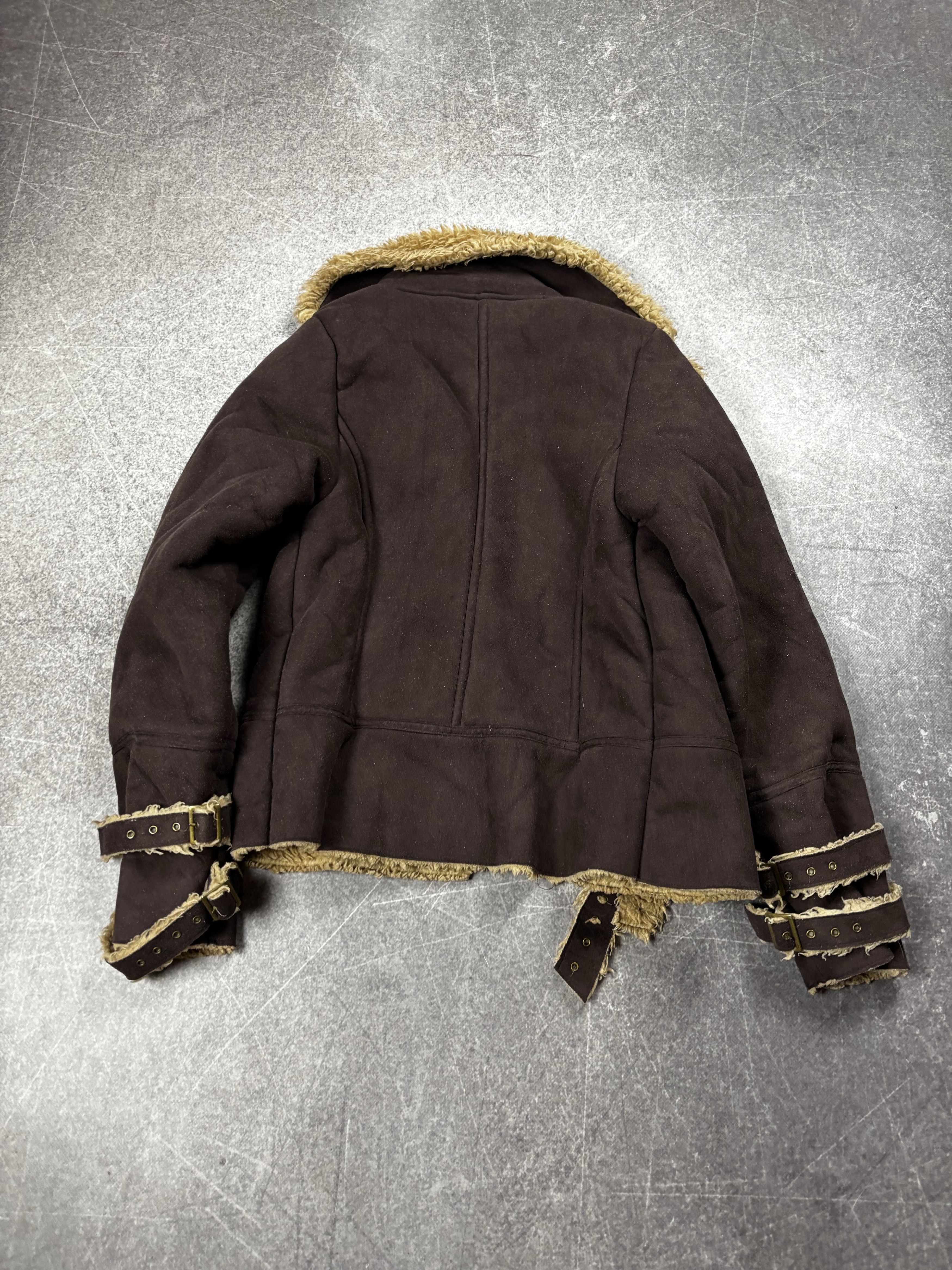 If Six Was Nine IF SIX WAS NINE STYLE JAPANESE SHEEPSKIN JACKET FUR HOOD Y2K Size US M / EU 48-50 / 2 - 6 Thumbnail