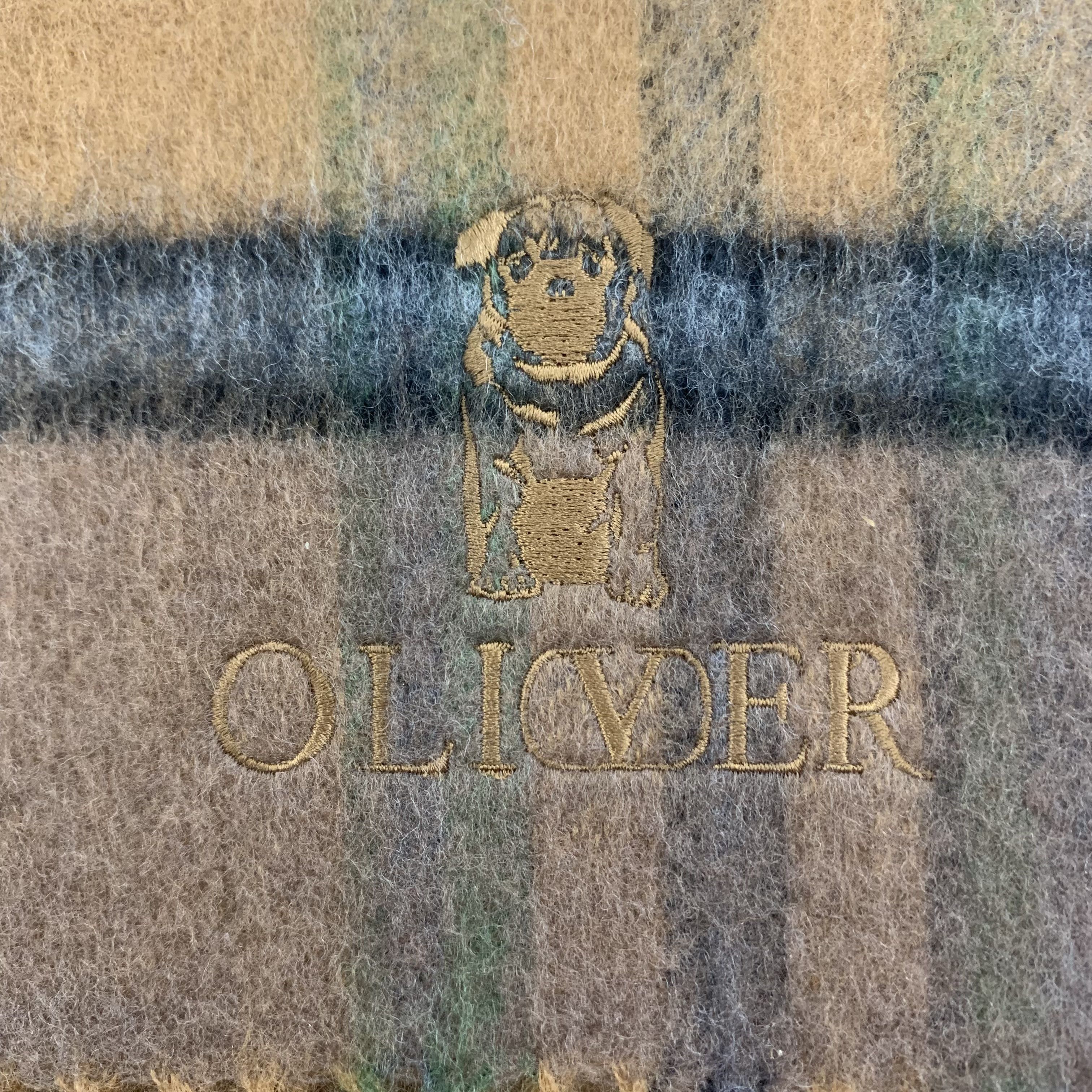 Vintage Oliver Scarf Wool Muffler Neck Wrap BL9252 Size ONE SIZE - 5 Thumbnail
