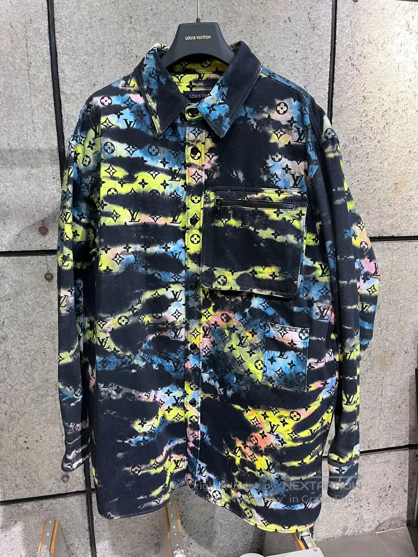 Louis Vuitton Louis Vuitton Denim Shirt 2XL. Size US XXL / EU 58 / 5 - 2 Thumbnail