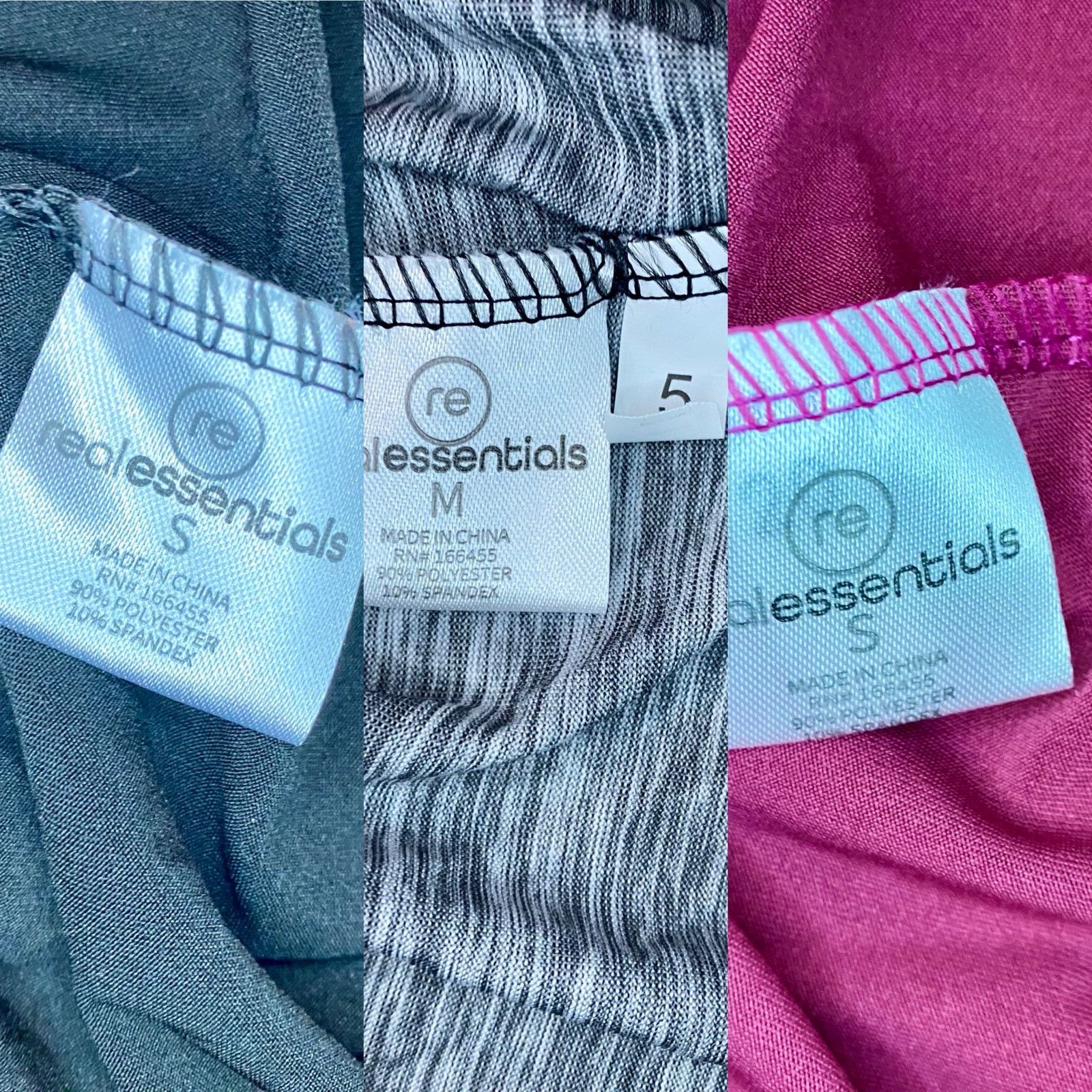 Other Real Essentials Pink Black Gray Joggers Bundle Womens Small Size 27" / US 4 / IT 40 - 15 Thumbnail