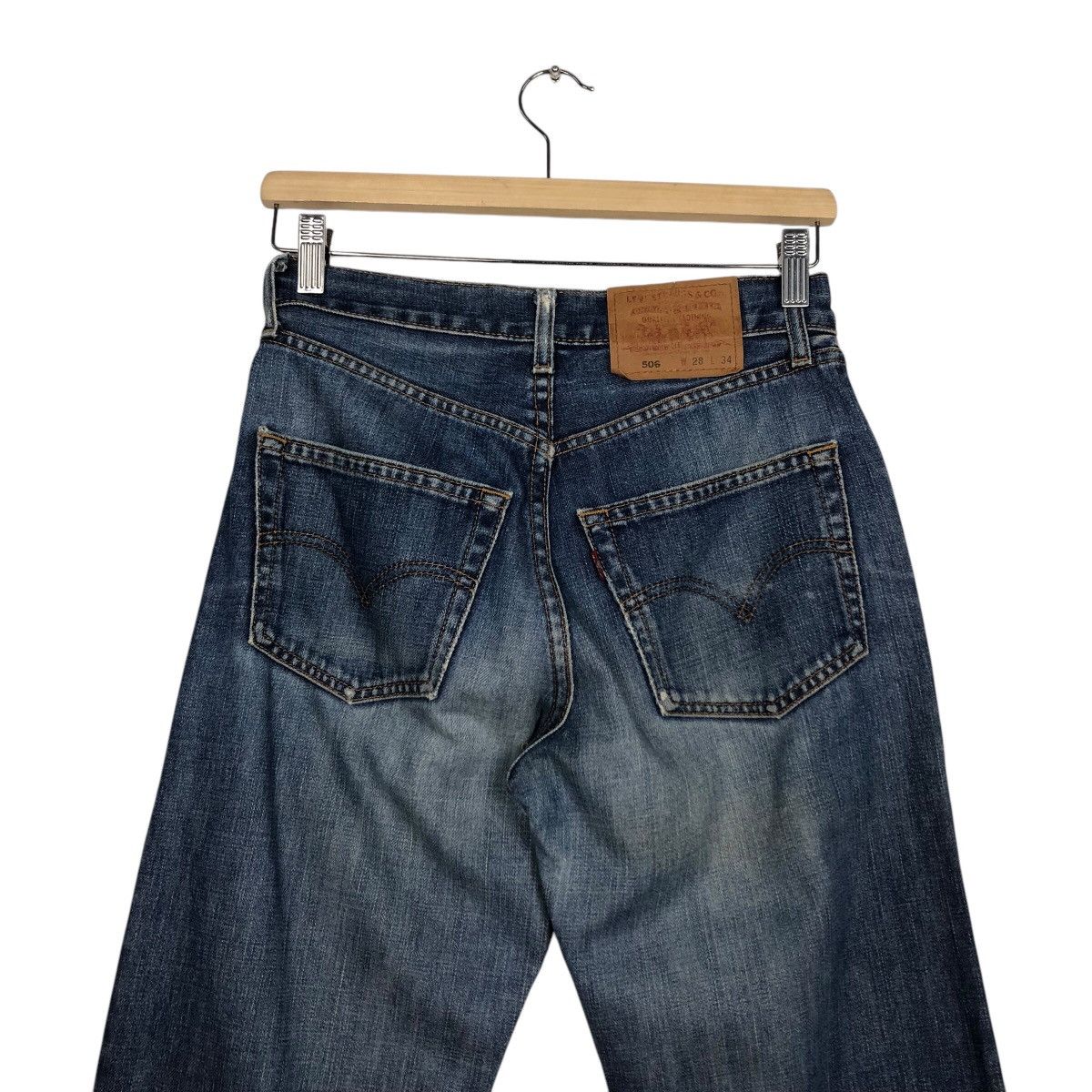 Levi's 📌Vintage Denim Jeans Straight Cut Levi's Lot 506 Size 28" / US 6 / IT 42 - 10 Thumbnail