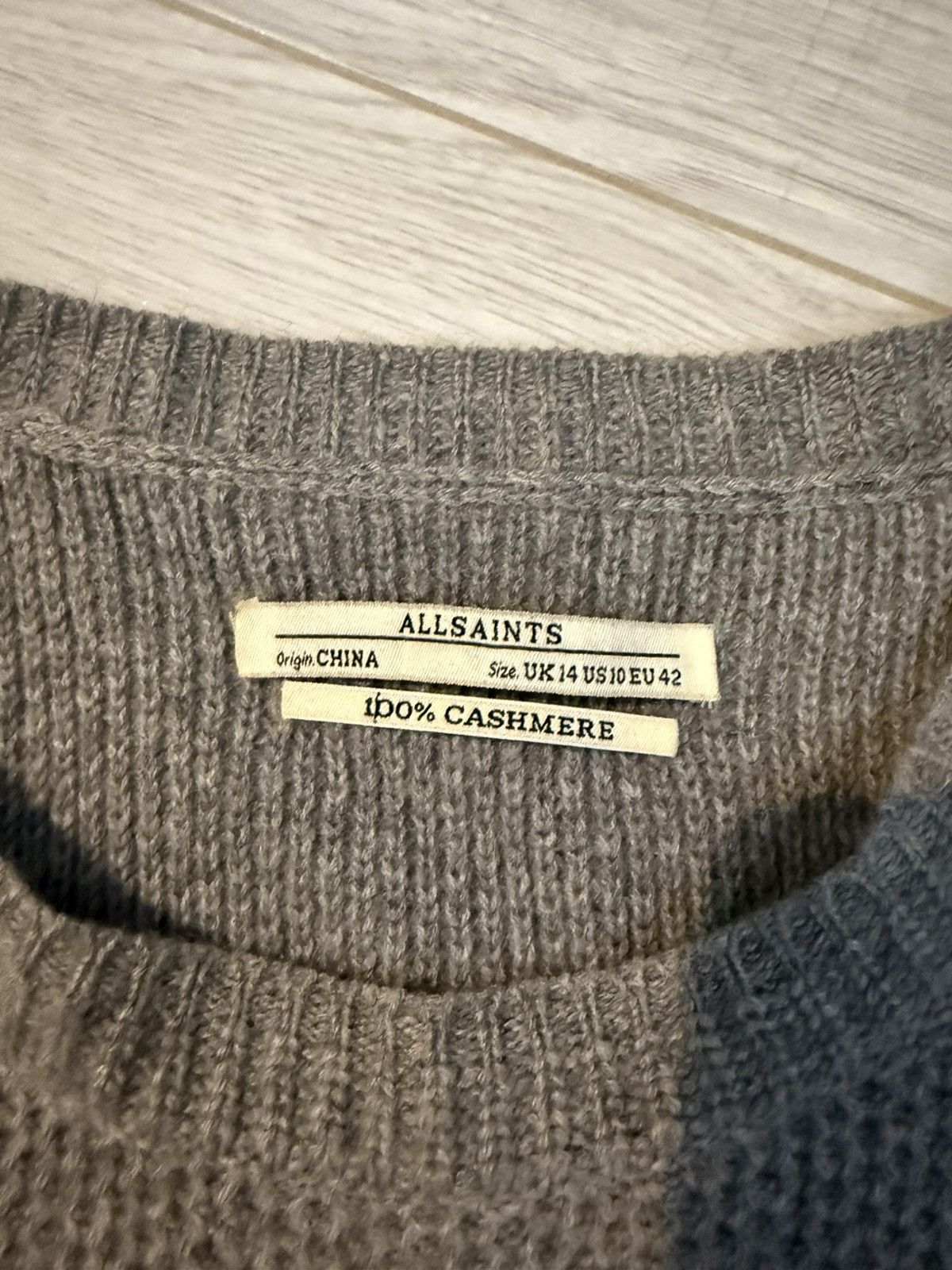 Allsaints Vintage 100% cashmere Allsaints Sweater Size XL / US 12-14 / IT 48-50 - 3 Thumbnail