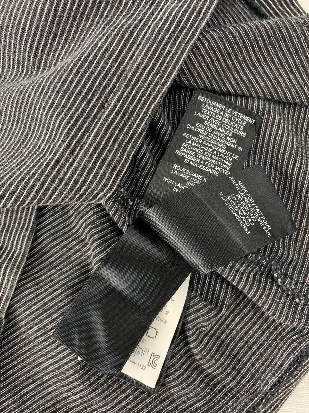 Ralph Lauren Double RRL Ralph Lauren Crewneck Single Pocket Striped Tee Size US S / EU 44-46 / 1 - 7 Thumbnail