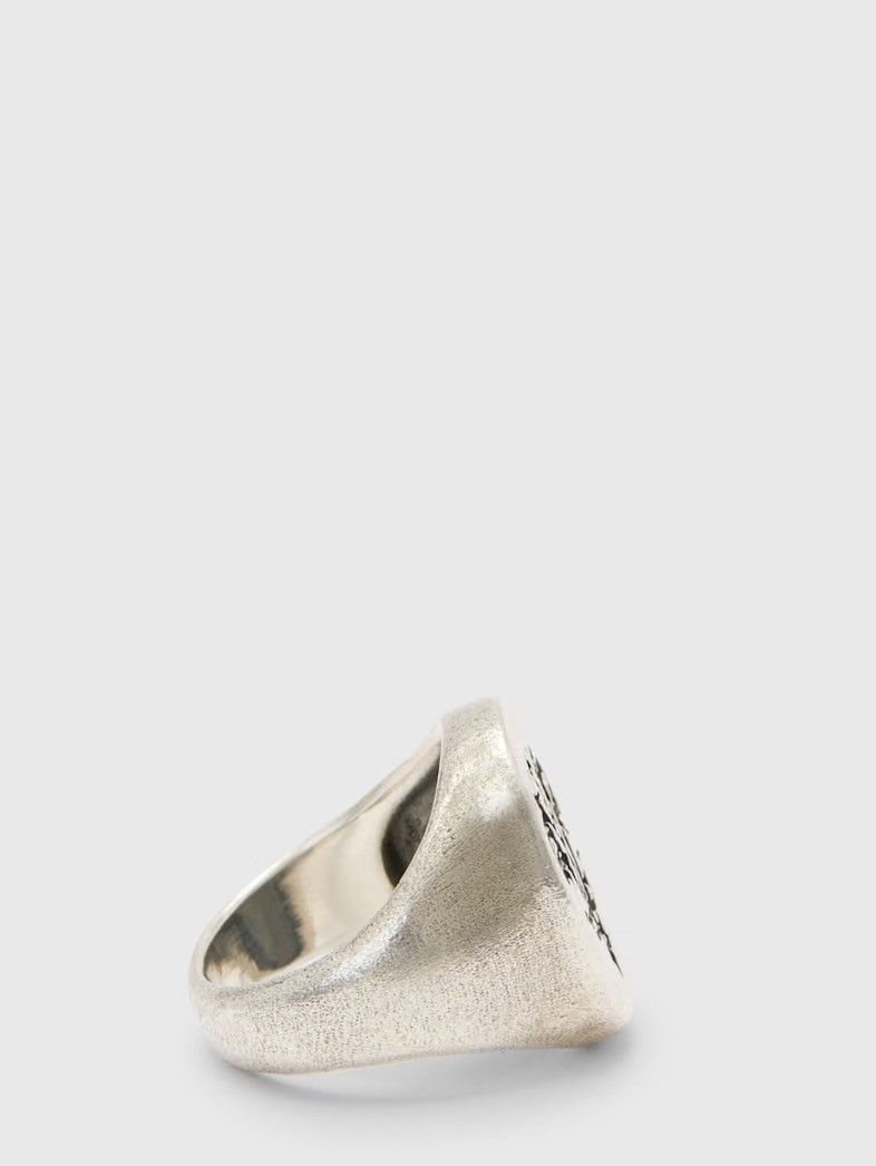 John Varvatos 25 Anniversary Sterling Silver Ring with diamonds Size ONE SIZE - 4 Thumbnail