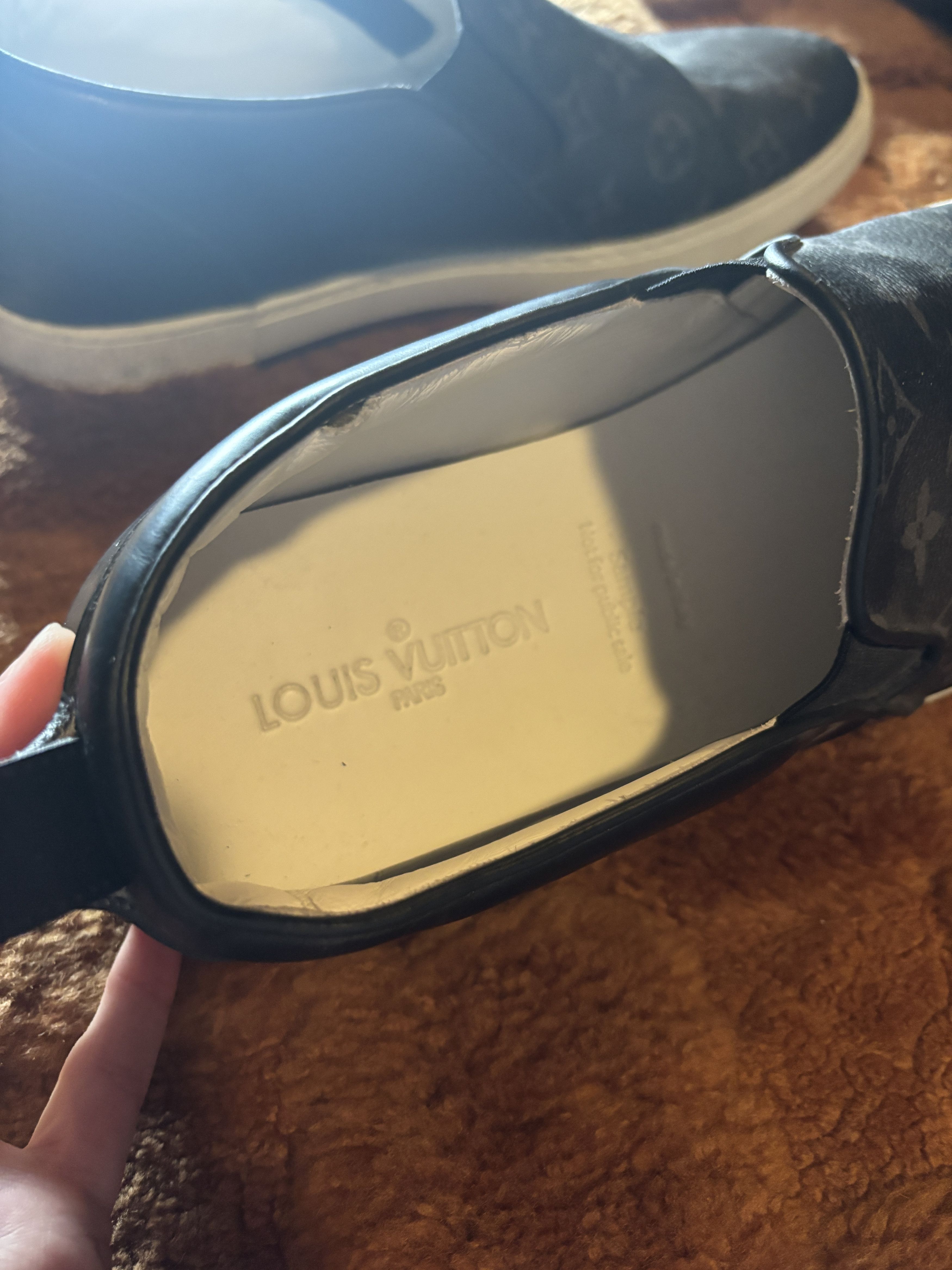 Louis Vuitton LV Monogram Sneakers | Monogram Eclipse slip on sneakers Size US 9.5 / EU 42-43 - 5 Thumbnail