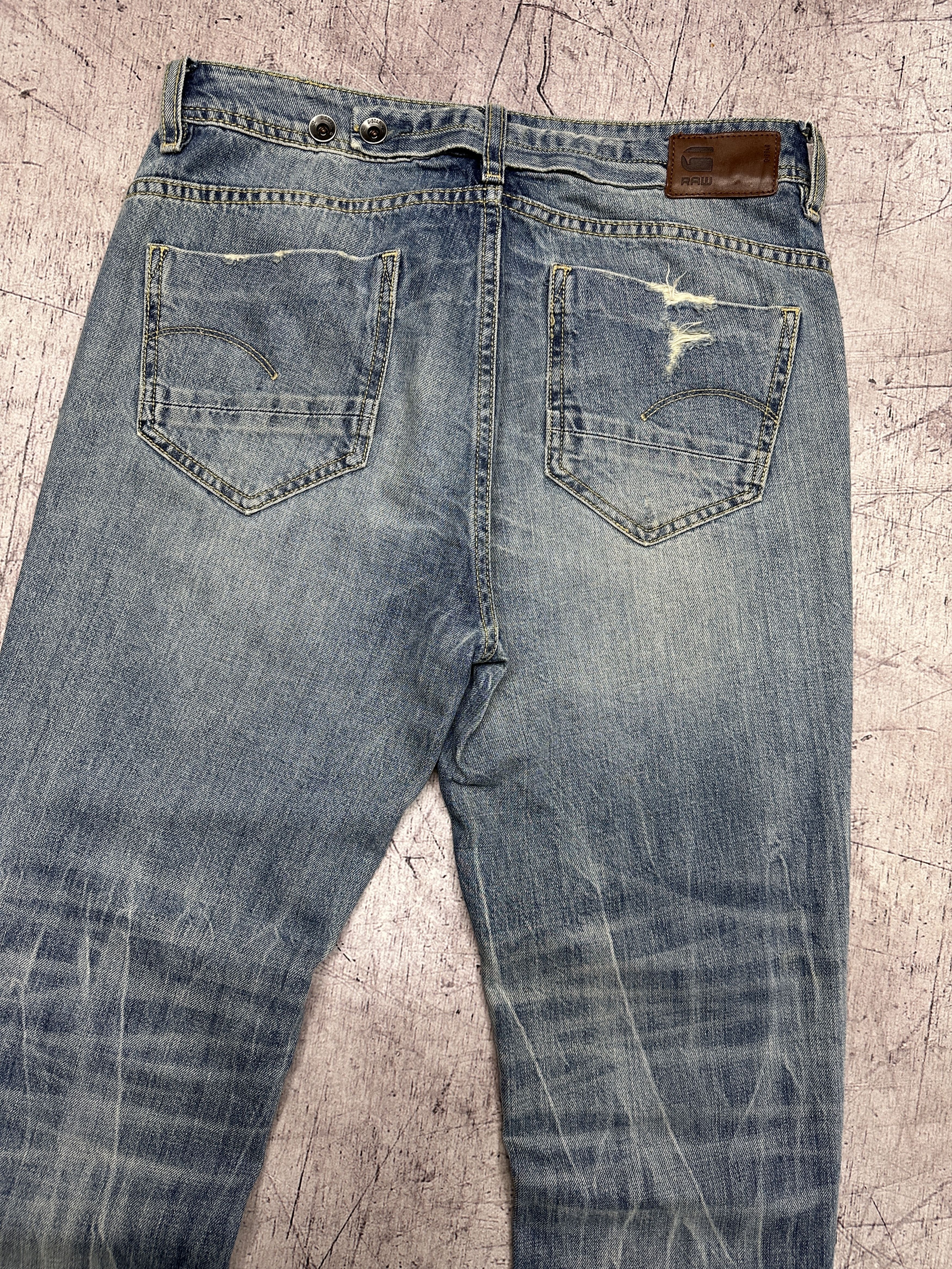 G-Star G Star Raw Womens Midge Saddle Boyfriend Denim Pants Jeans Size 27" / US 4 / IT 40 - 9 Thumbnail