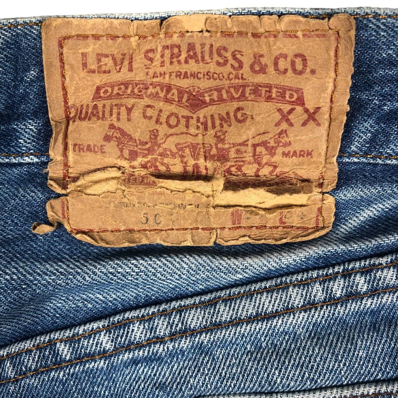 Japanese Brand × Jean × Levi's Vintage Levi's Strauss 501 Selvedge Denim Jeans Size US 28 / EU 44 - 12 Thumbnail