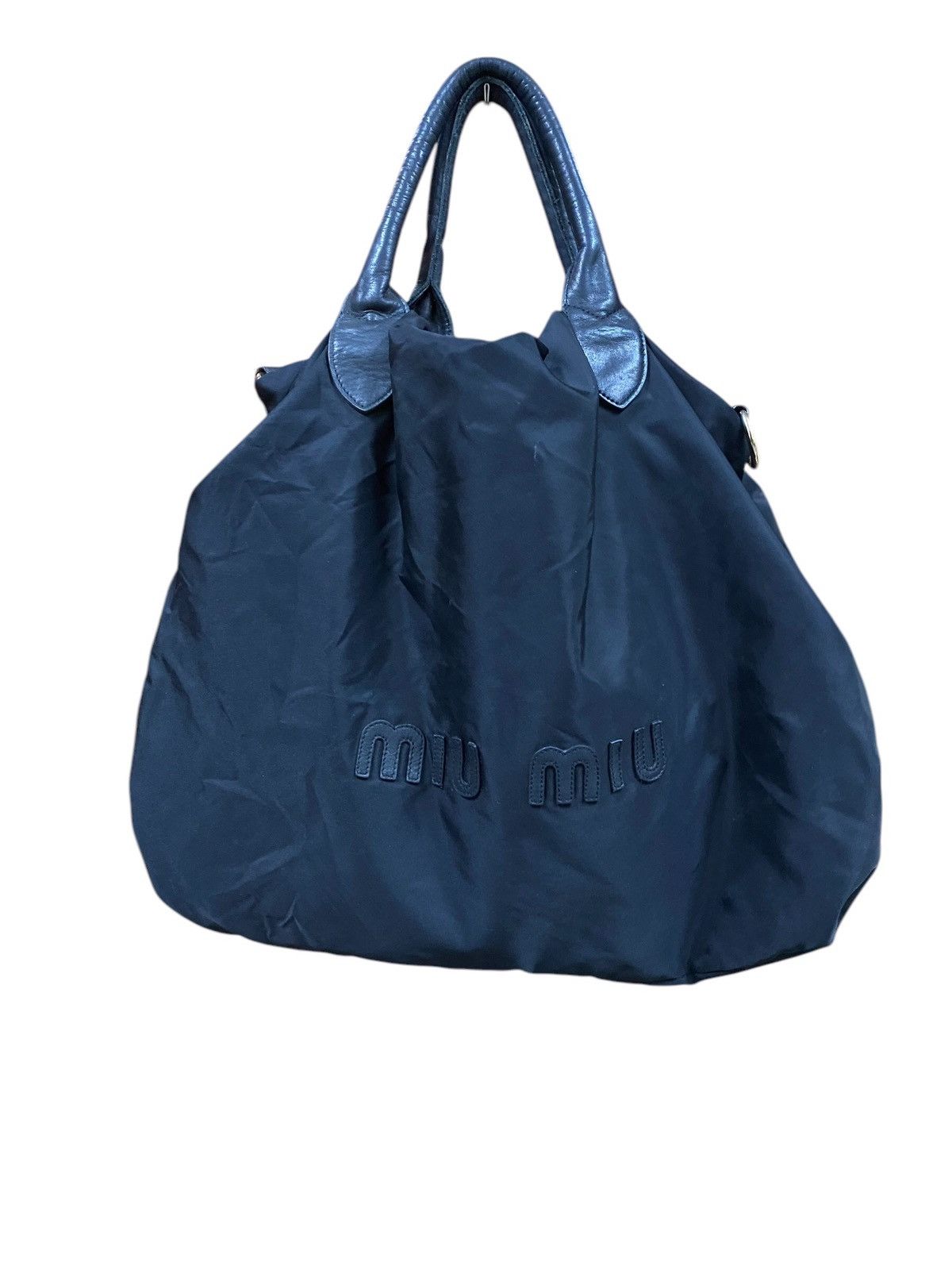 Miu Miu Miu Miu big logo nylon bag Size ONE SIZE - 5 Thumbnail