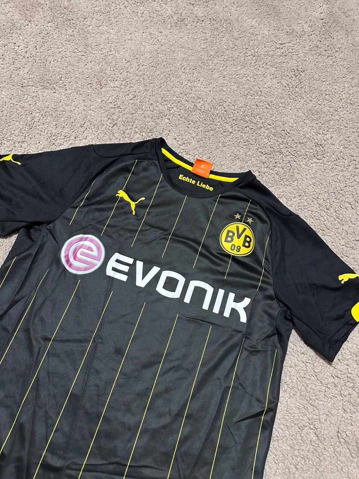 Puma BORUSSIA DORTMUND 2014/15 FOOTBALL SHIRT SOCCER JERSEY PUMA Size US M / EU 48-50 / 2 - 3 Thumbnail