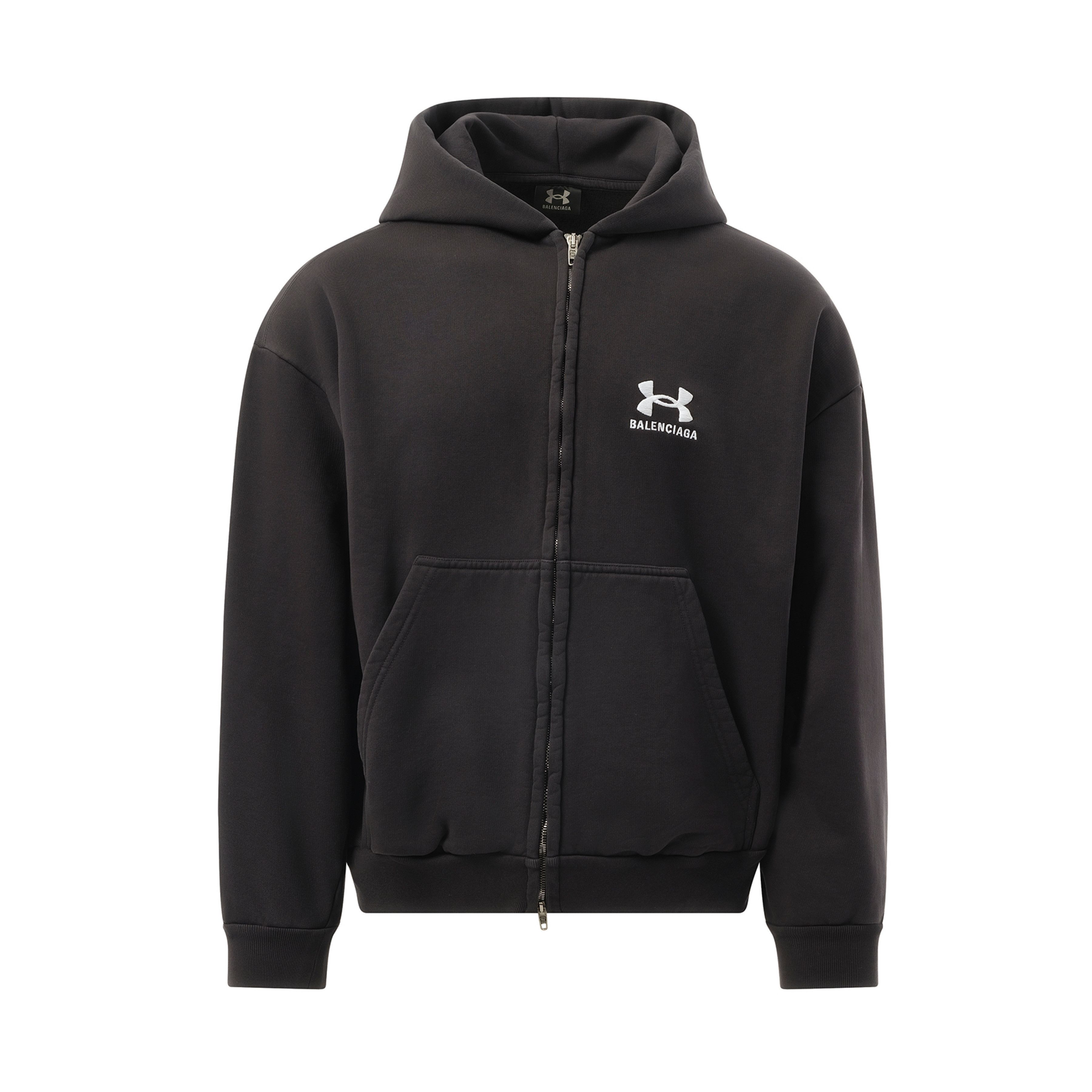 Balenciaga × Under Armour under armour® zip-up hoodie regular fit Size US S / EU 44-46 / 1 - 1 Thumbnail