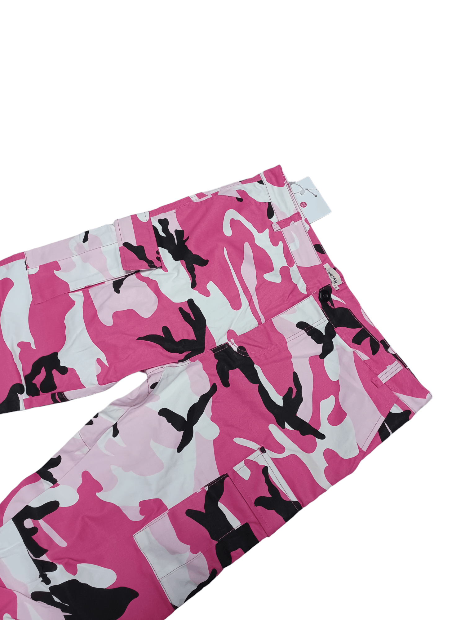 Hysteric Glamour FANTASTIC PINK CAMO BUG FOR SAM CARGO PANTS MULTIPOCKET Size US 38 / EU 54 - 3 Thumbnail
