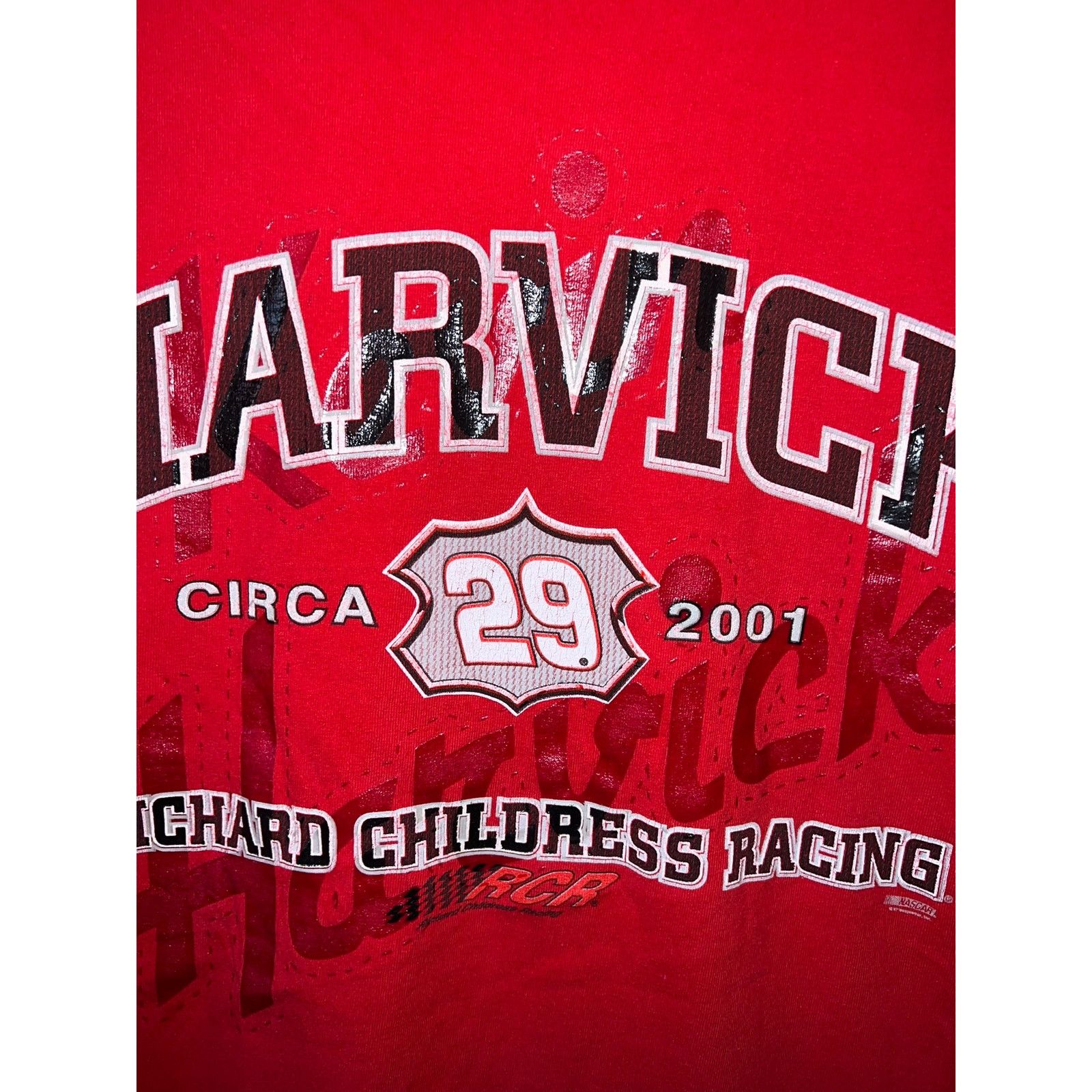 NASCAR Vintage Nascar Shirt Harvick Richard Childress Red Tee 2XL Size US XXL / EU 58 / 5 - 3 Thumbnail