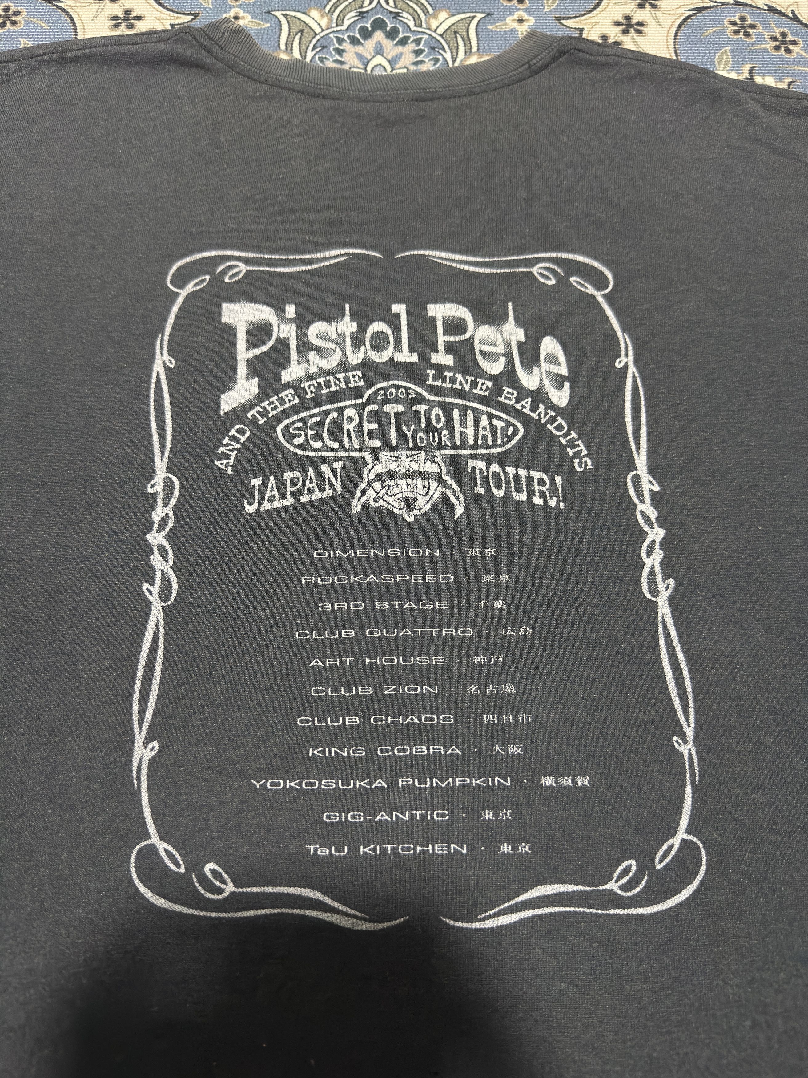 Band Tees × Rap Tees × Vintage Vintage Pistol Pete Vs The Robot Tour T shirt Sun Faded Size US M / EU 48-50 / 2 - 4 Thumbnail
