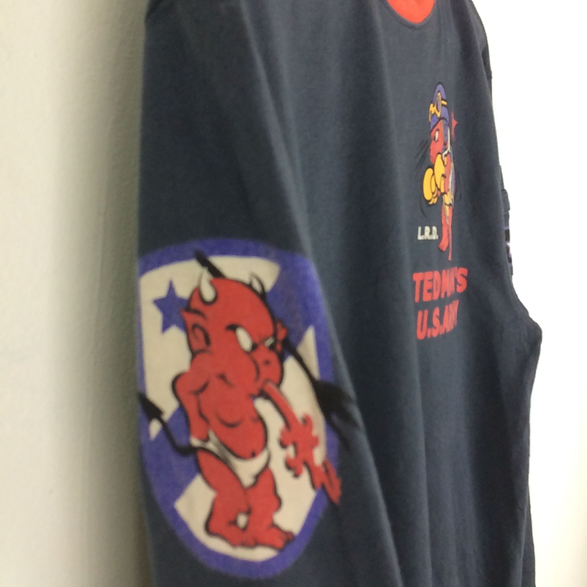 Tedman × Vintage D3 TED COMPANY TEDMAN'S UNITED STATE ARMY WW 2 DEVIL TEE Size US M / EU 48-50 / 2 - 4 Thumbnail