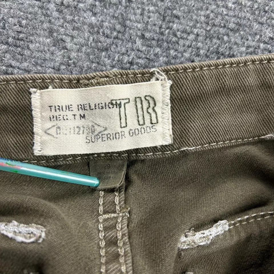 True Religion True Religion Jeans Womens 29 Green Denim Superior Goods Size 29" - 6 Thumbnail
