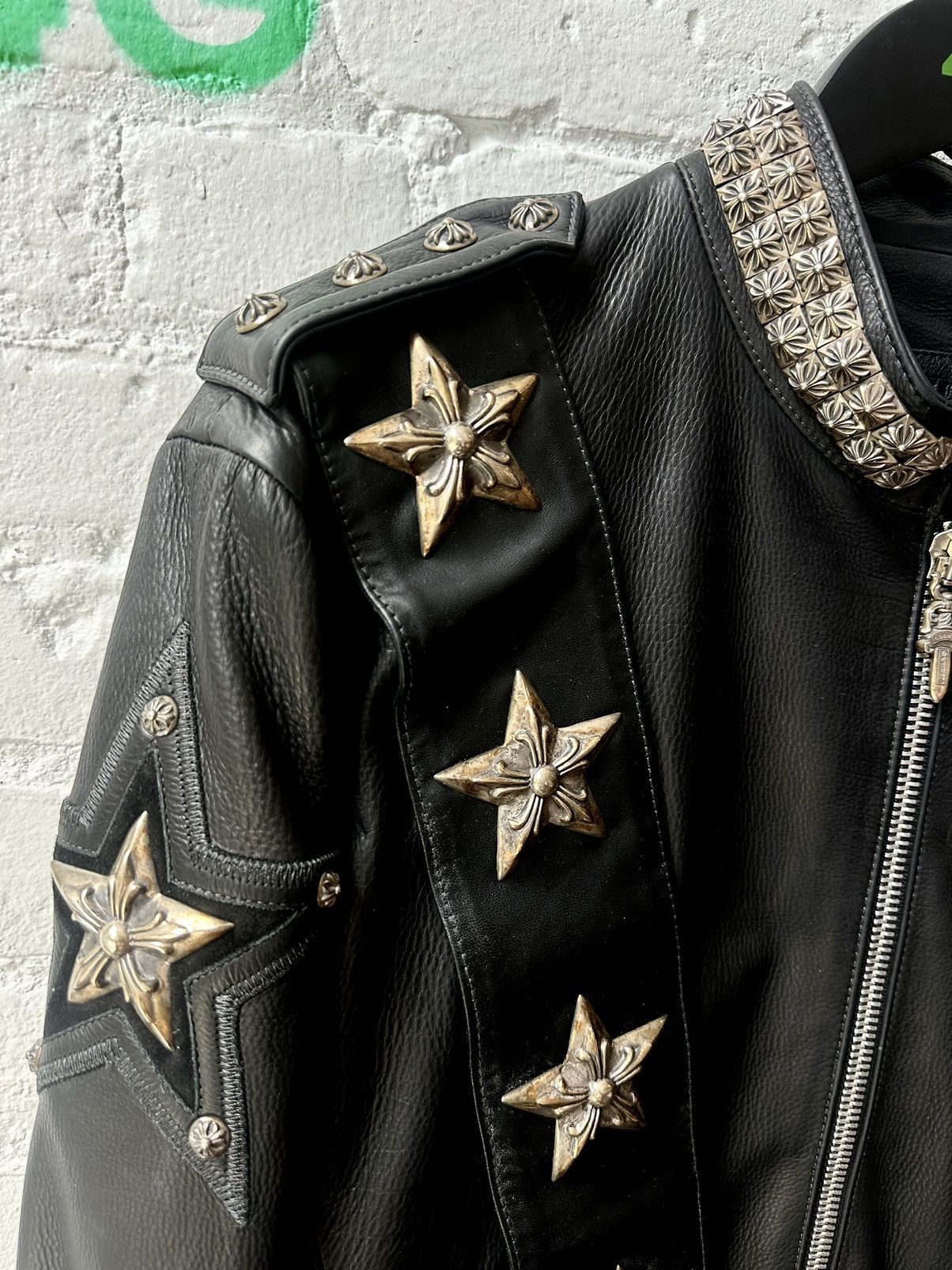 Chrome Hearts CHROME HEARTS COUTURE 1:1 MJ COMMANDER STAR JACKET Size US XL / EU 56 / 4 - 9 Thumbnail