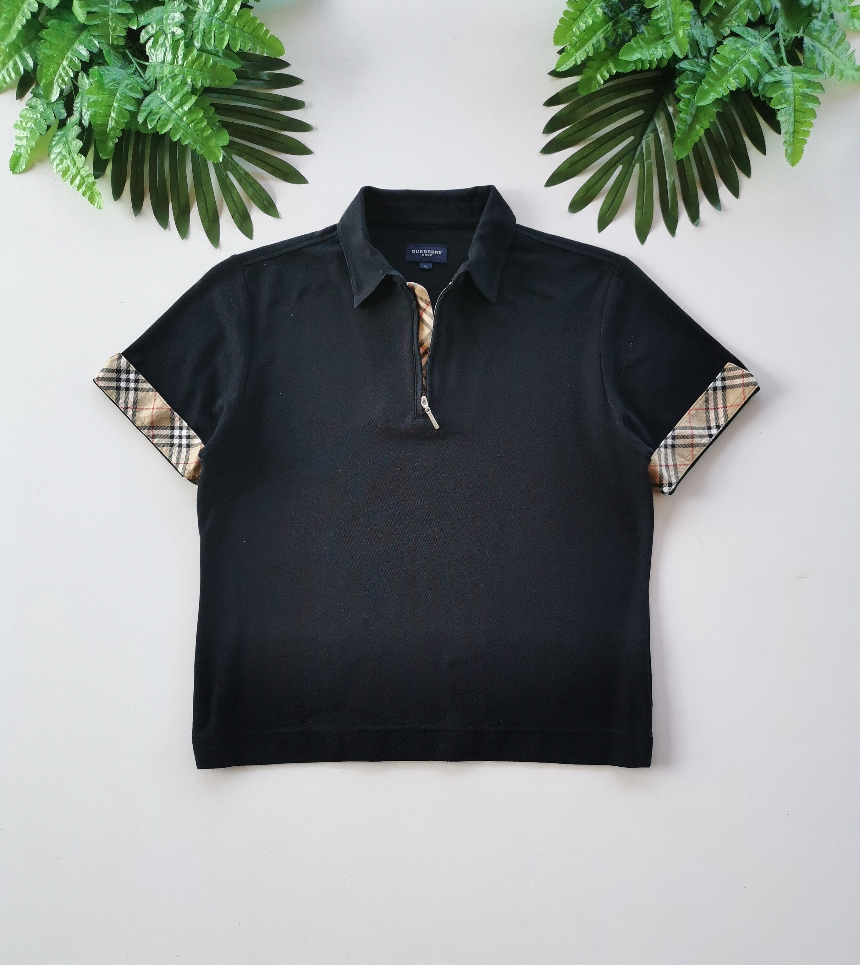 Burberry Burberry Nova Check Polo Shirt Size L / US 10 / IT 46 - 2 Thumbnail