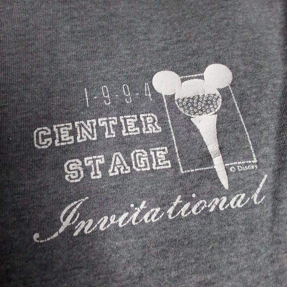 Disney Vintage Disney Center Stage Invitational 1994 Golf T-Shirt Size US XL / EU 56 / 4 - 4 Thumbnail