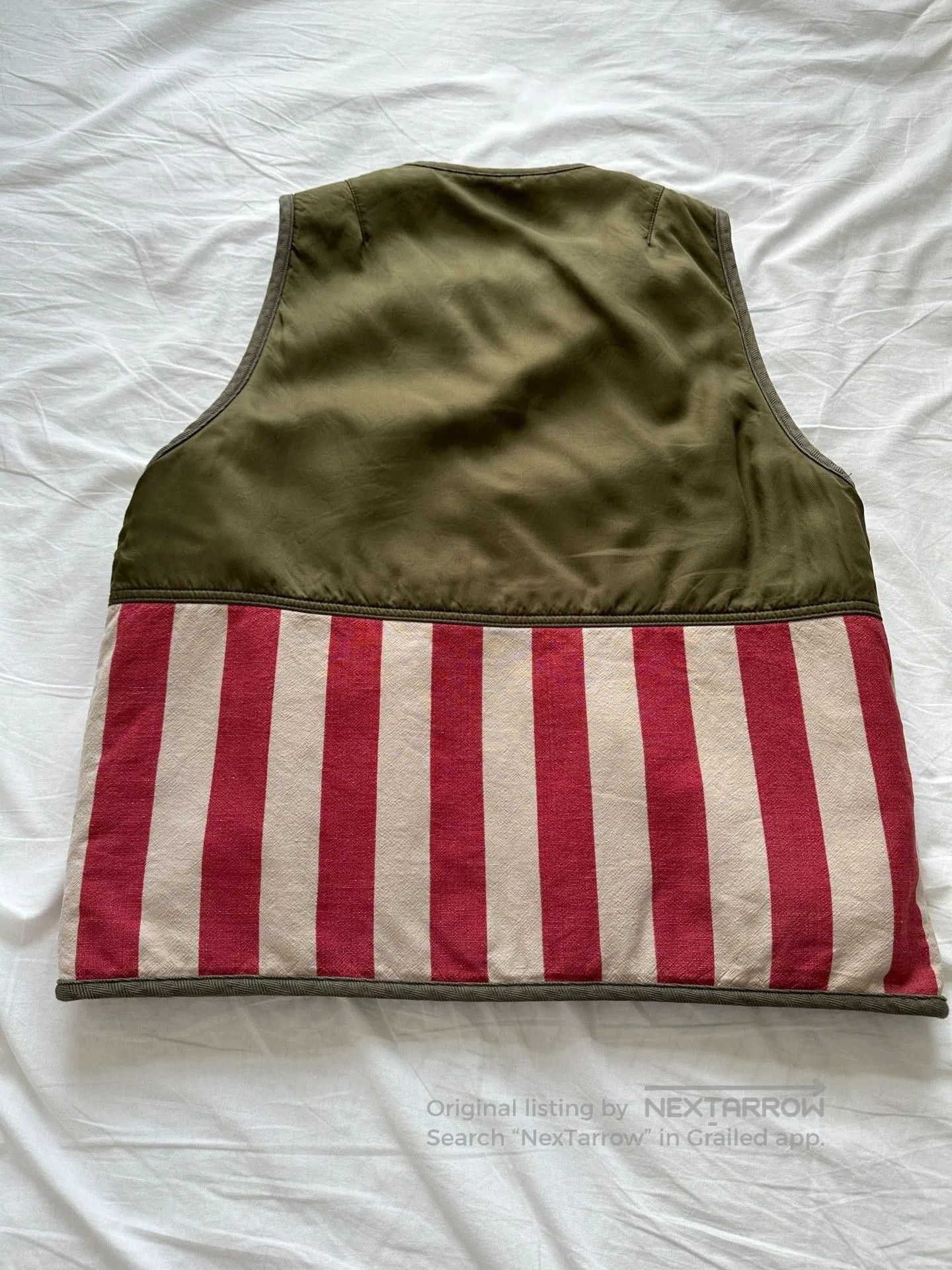 Visvim visvim 20ss Iris Liner Olive Vest. Size US S / EU 44-46 / 1 - 2 Thumbnail