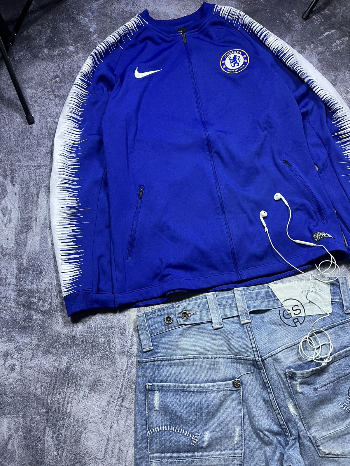Nike Chelsea FC Nike Anthem Jacket 2018/2019 Size US L / EU 52-54 / 3 - 2 Thumbnail