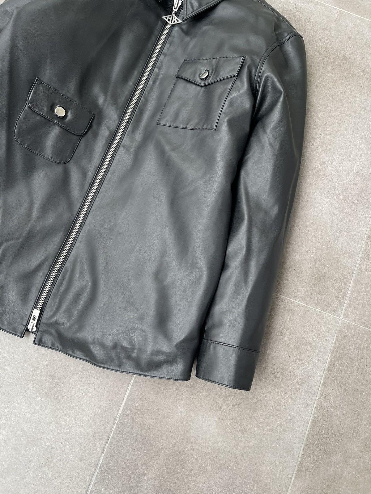 Han Kjobenhavn !DS! FW22 Han Kjobenhavn Army Zip Overshirt Black Jacket Size US M / EU 48-50 / 2 - 13 Thumbnail