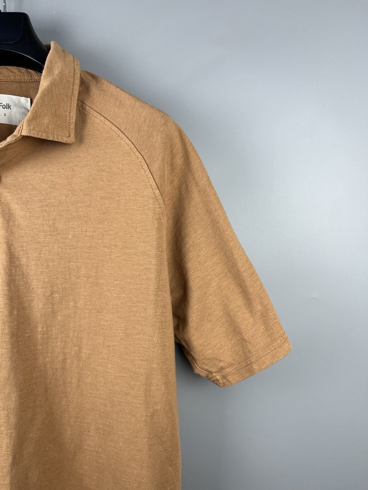 Folk Folk Mens Cotton Casual Short Sleeve Casual Polo Shirt Size US M / EU 48-50 / 2 - 5 Thumbnail