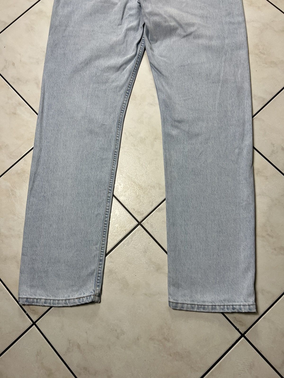 Levi's Vintage 90s Levi’s 615 02 orange tab jeans baby blue denim Size US 38 / EU 54 - 15 Thumbnail