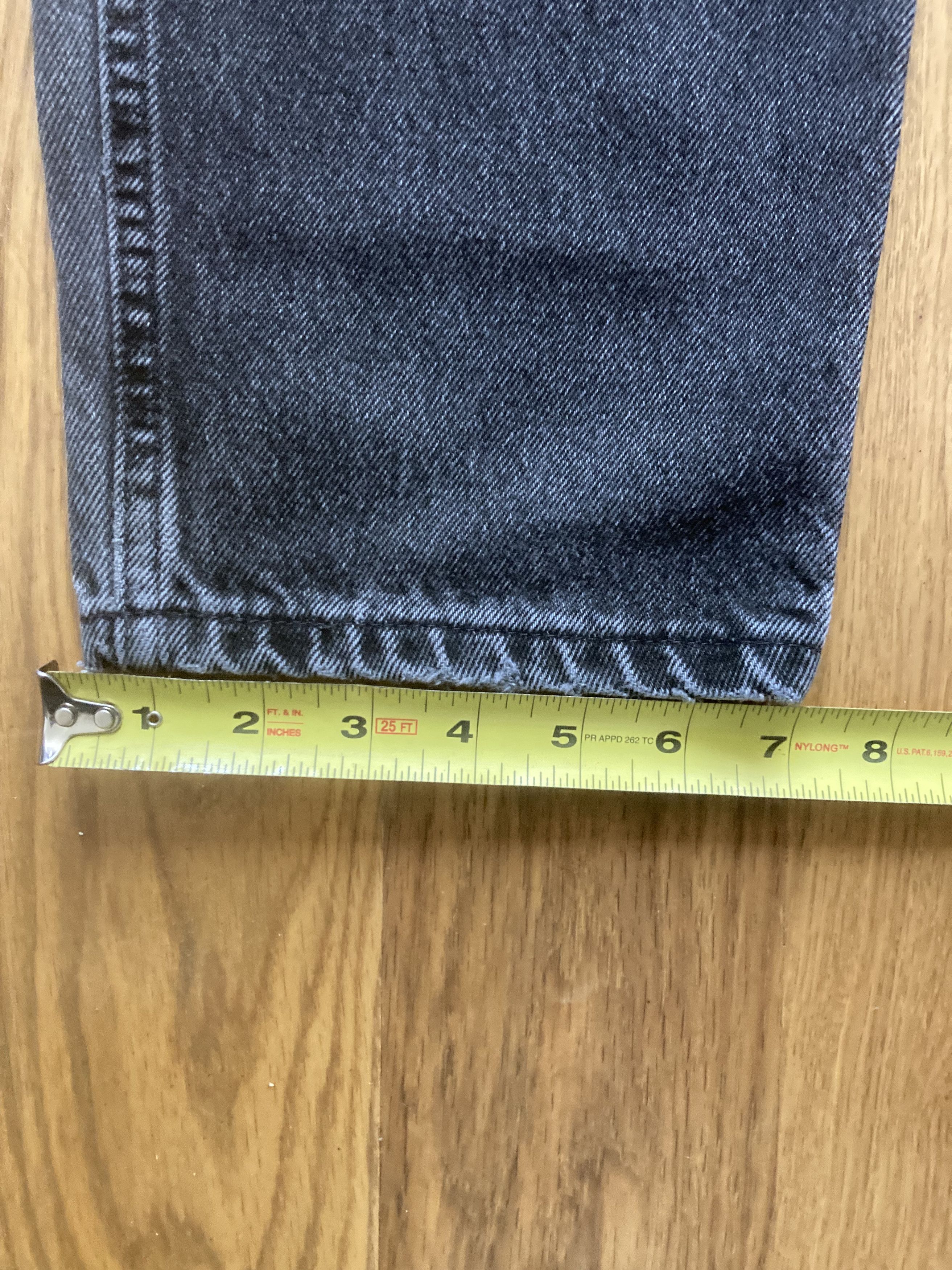 Levi's Vintage Levi's Two Tone Black Jeans 34x30 Size US 34 / EU 50 - 5 Thumbnail