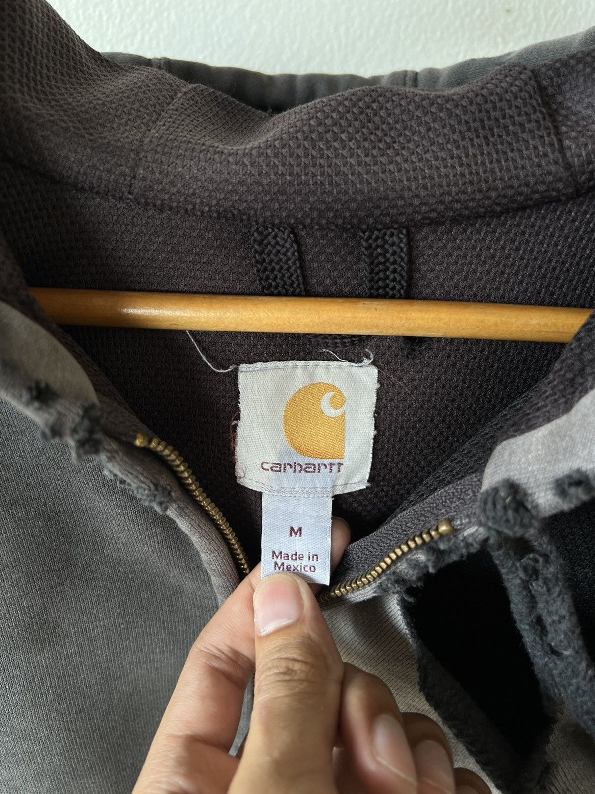 Carhartt Faded Vintage CARHARTT Hoodie Zip Up Size US M / EU 48-50 / 2 - 4 Thumbnail