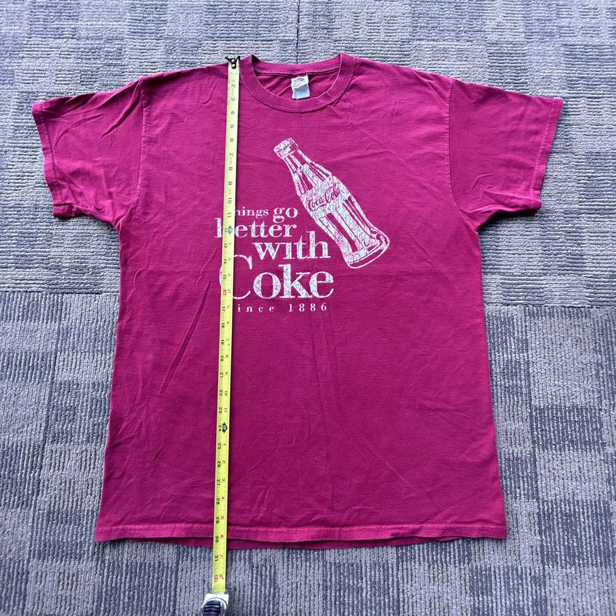 Coca Cola Coca-Cola Vtg “Things Go Better With Coke” Spell-Out T-shirt Size US XL / EU 56 / 4 - 4 Thumbnail