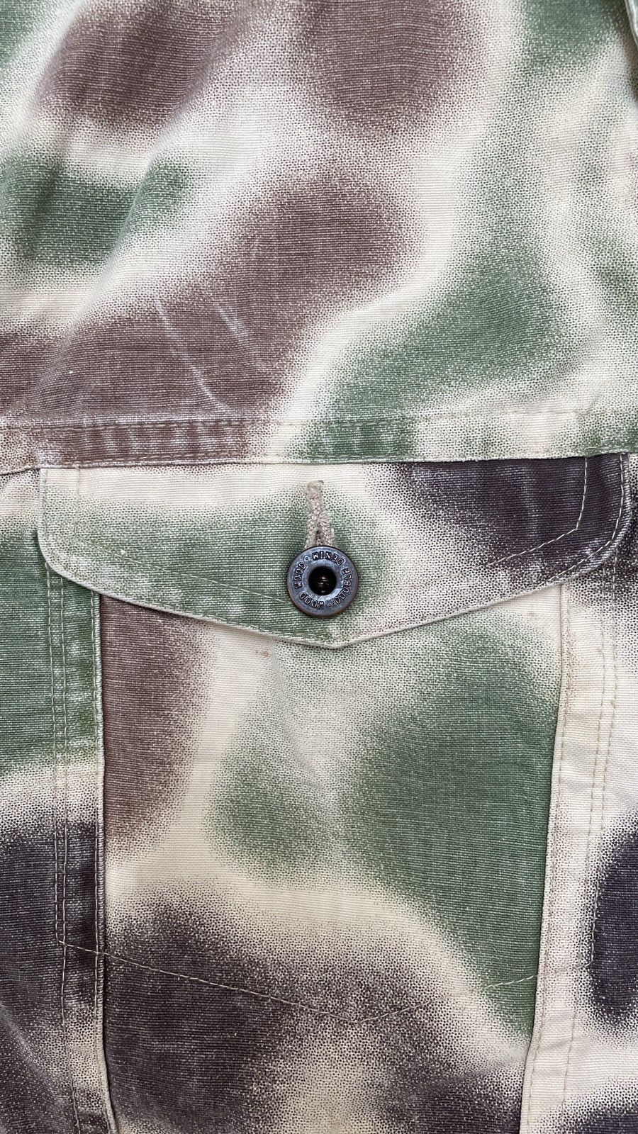 Wood Wood Jean distress military-khaki jacket WOOD WOOD Size US L / EU 52-54 / 3 - 5 Thumbnail
