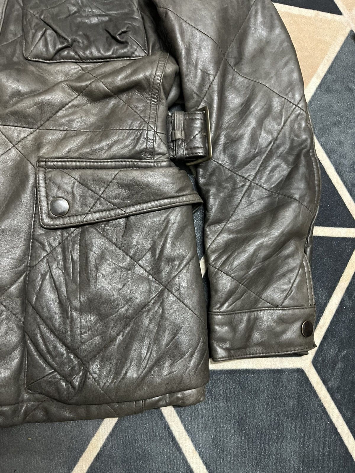 Journal Standard 💥MEGA RARE💥JOURNAL STANDARD COWSKIN MULTIPOCKETED BIKERS Size US M / EU 48-50 / 2 - 10 Thumbnail