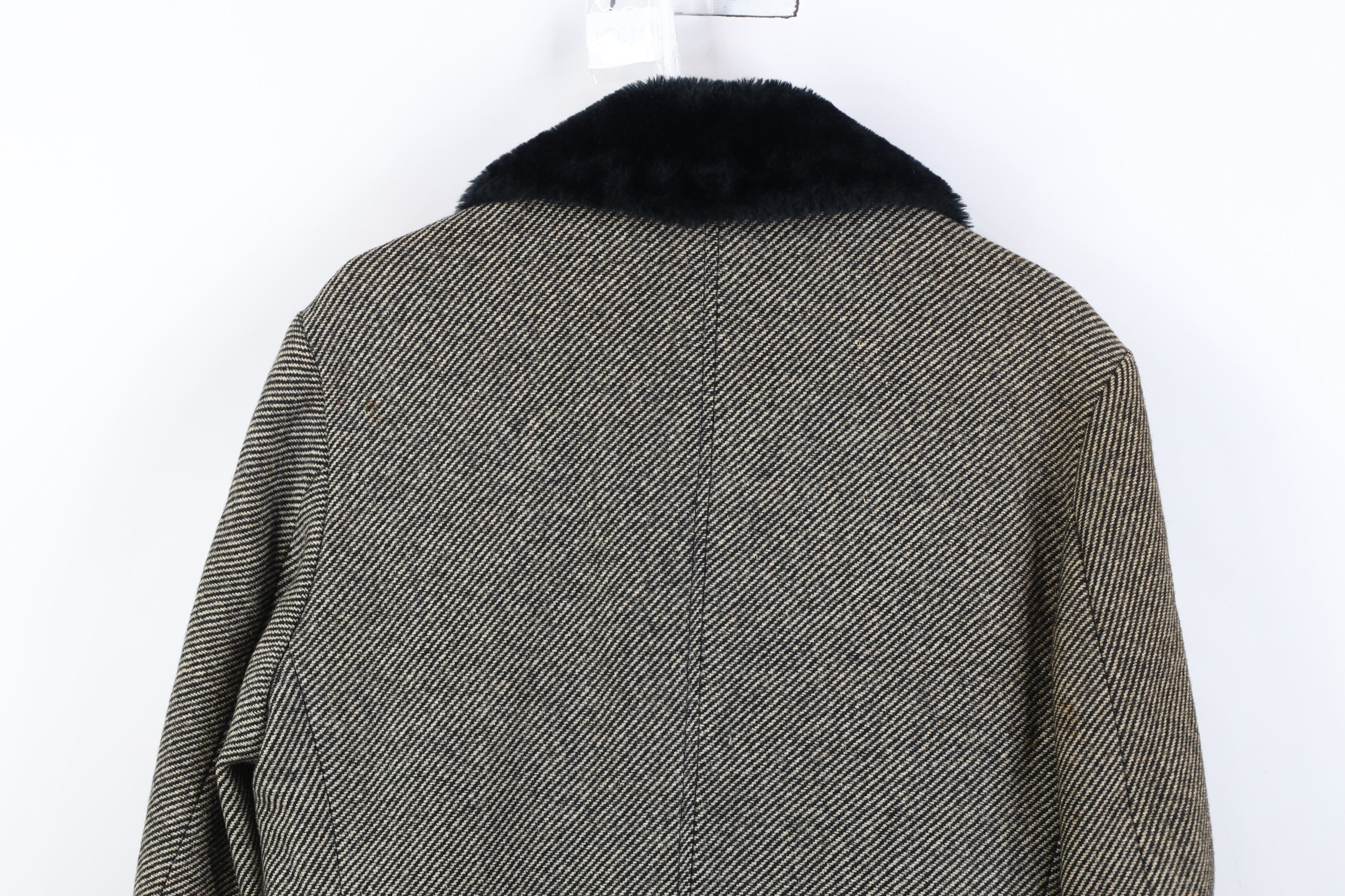 Vintage Vintage 60s 70s Lined Whipcord Rancher Overcoat Jacket USA Size US L / EU 52-54 / 3 - 13 Thumbnail