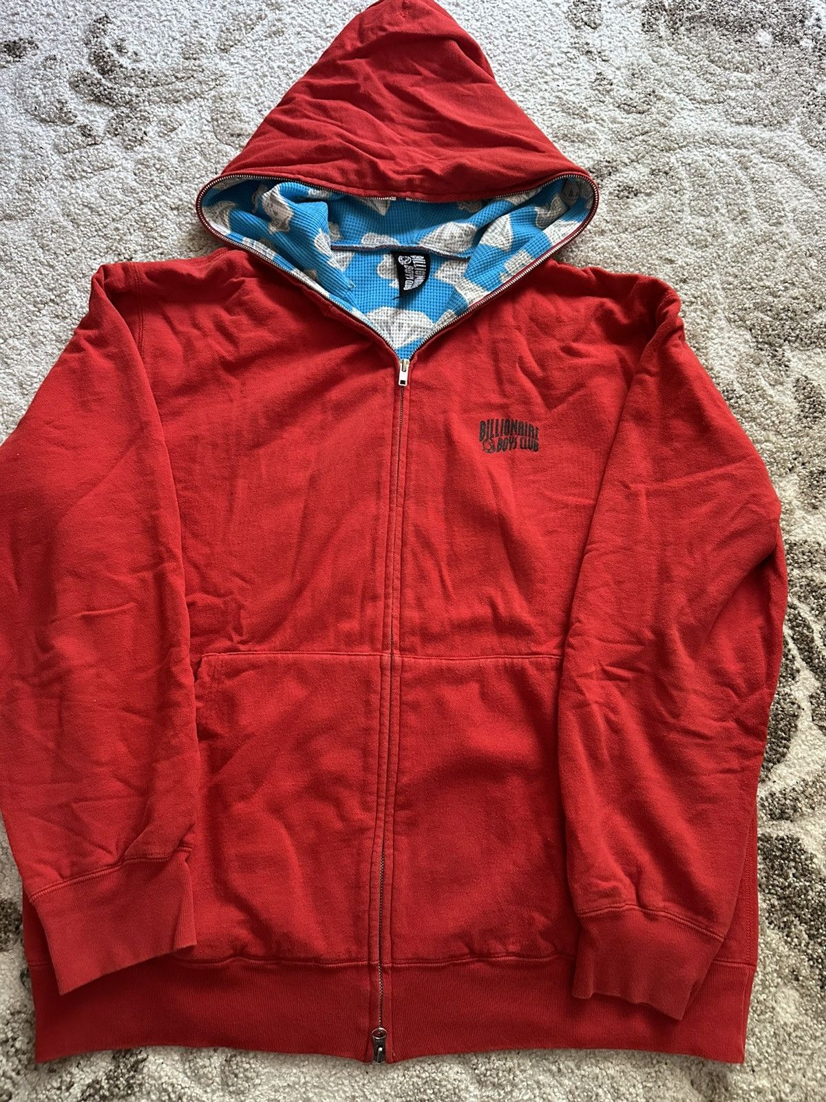 Billionaire Boys Club OG BBC BILLIONAIRE BOYS CLUB DIAMOND DOLLAR THERMAL HOODIE Size US XL / EU 56 / 4 - 1 Thumbnail