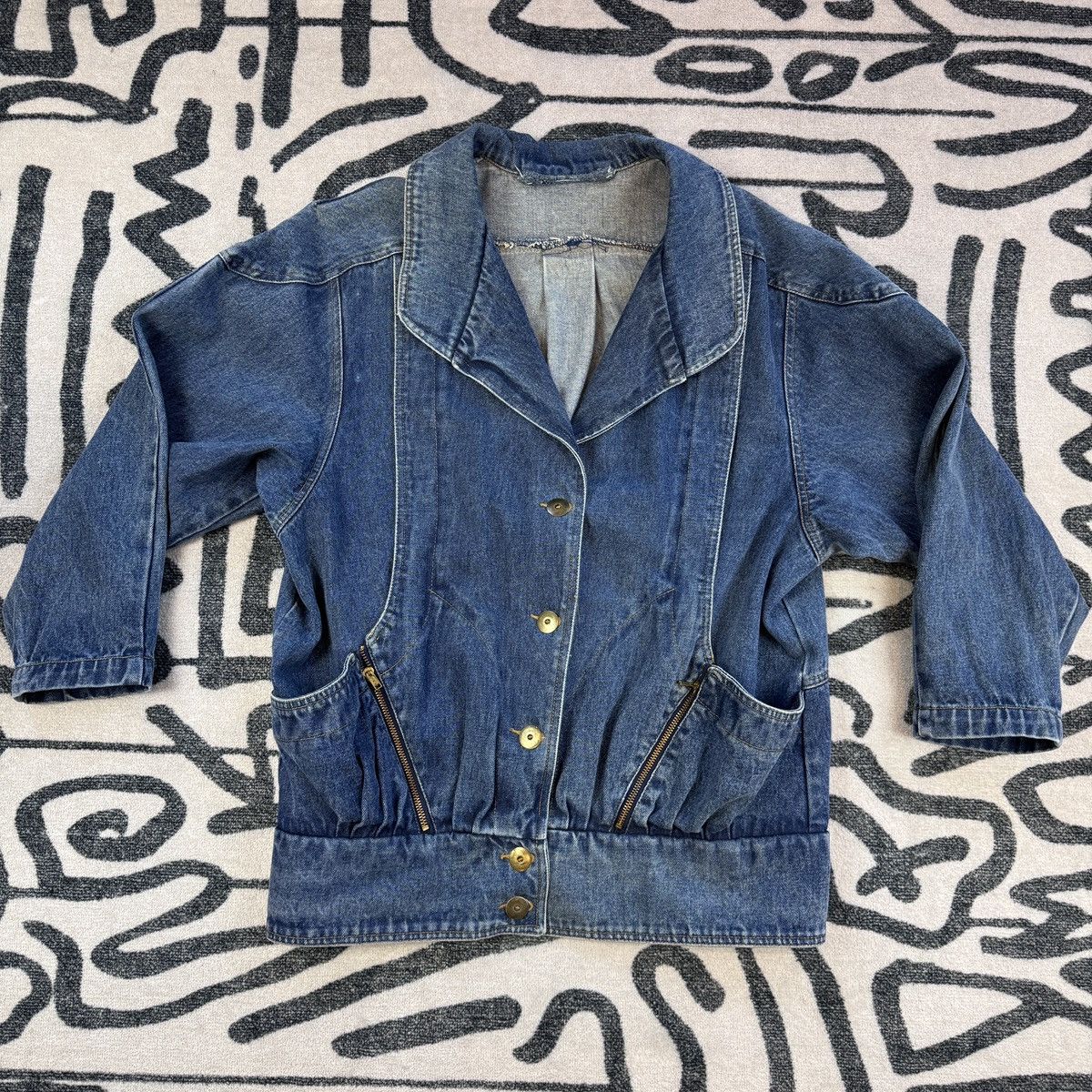 Vintage Vintage 70s Denim Jacket L Size US L / EU 52-54 / 3 - 1 Thumbnail