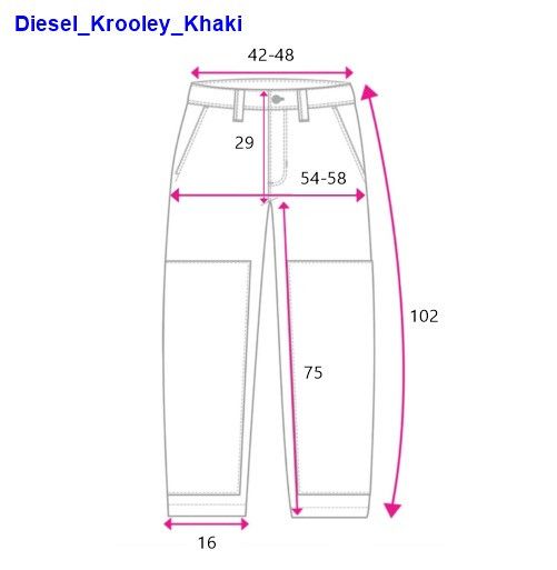 Diesel Diesel Krooley-Ne Jogg Jeans Sweatpants Khaki Green Mens 30 Size US 30 / EU 46 - 2 Thumbnail