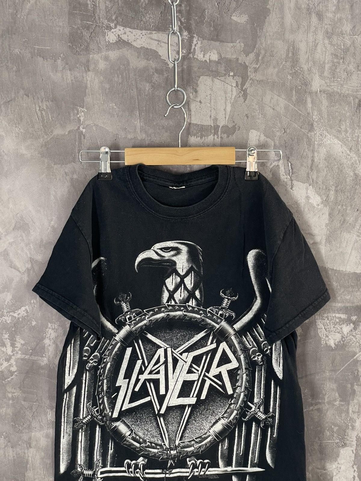 Band Tees × Vintage Vintage 00s Slayer Punk Grunge Band T-Shirt Size US S / EU 44-46 / 1 - 2 Thumbnail