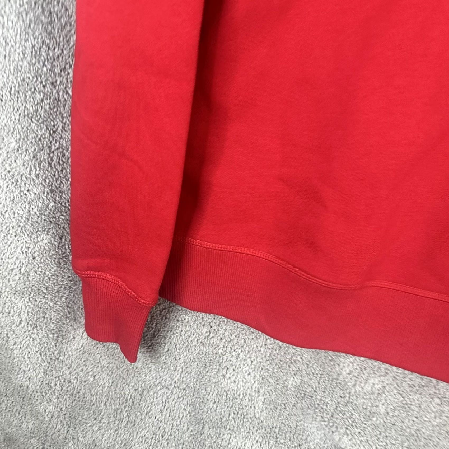 Tommy Hilfiger Tommy Hilfiger Mens Sweatshirt Crewneck 2XL Red Big Flag Logo Pullover Fleece Knit Regular Size US XXL / EU 58 / 5 - 2 Thumbnail
