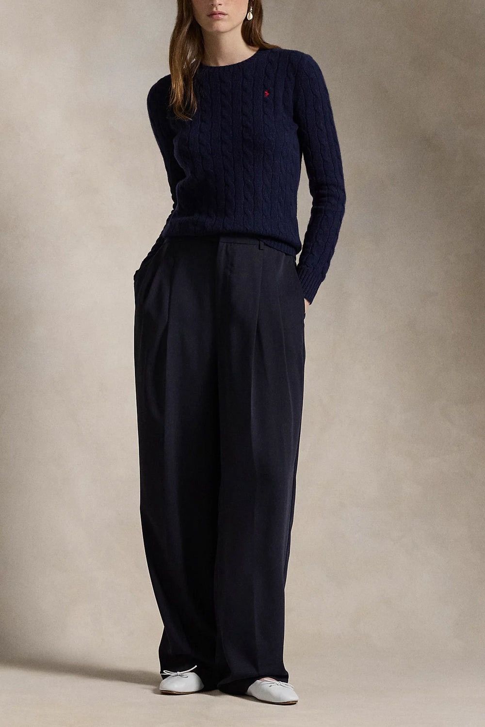 Polo Ralph Lauren Polo Ralph Lauren Julianna Maglia Cashmere Wool Knit Sweater Size XL / US 12-14 / IT 48-50 - 3 Thumbnail